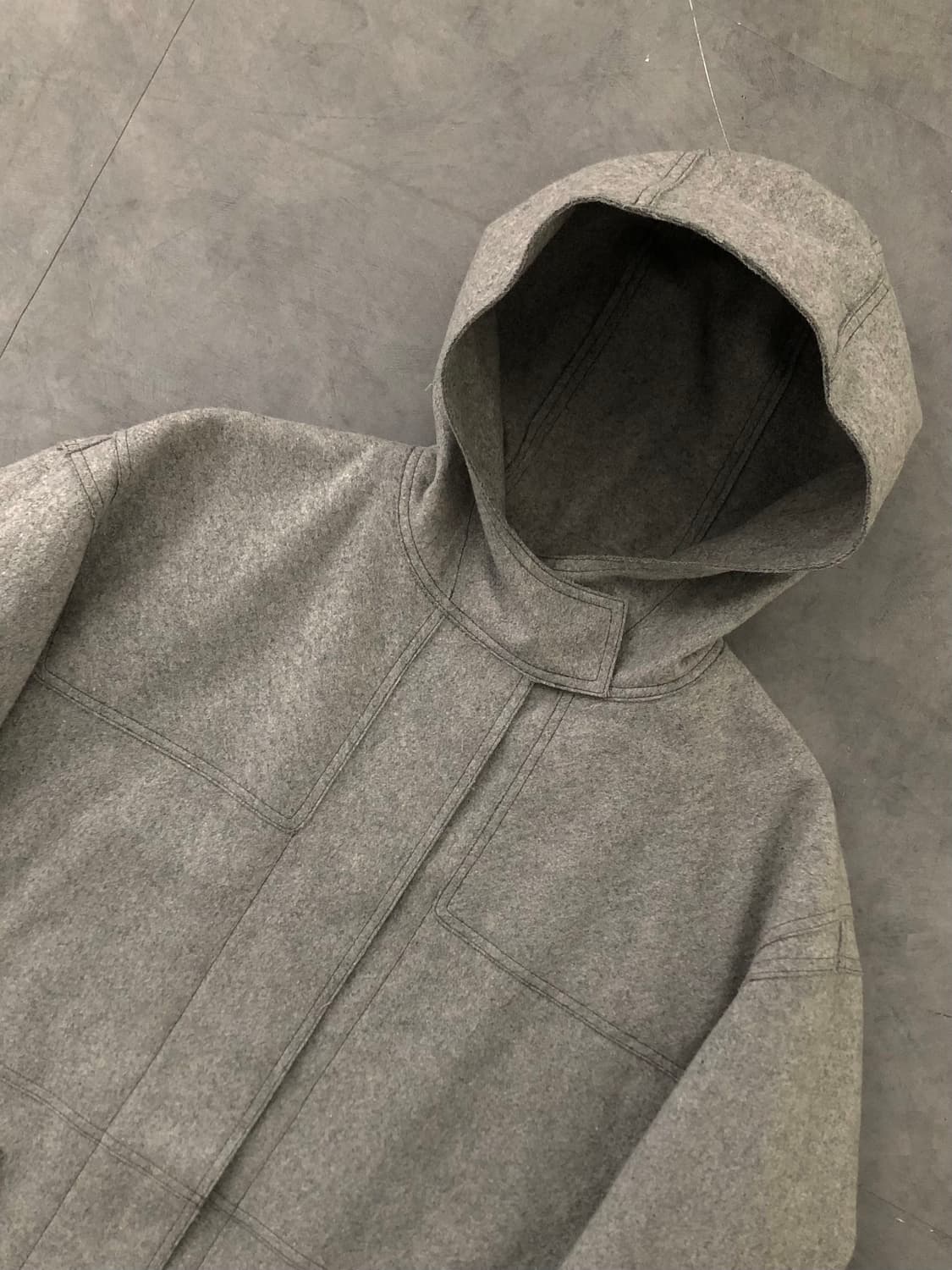 Isabel Marant 이자벨마랑 에뚜왈 그레이 후드 코트 상품이미지3