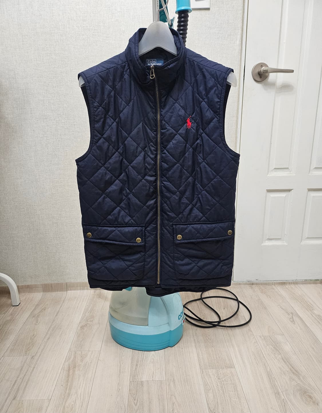 (90)S ☆초대장급☆ 랄프로렌폴로 [네이비] 퀼팅자켓조끼 상품이미지1