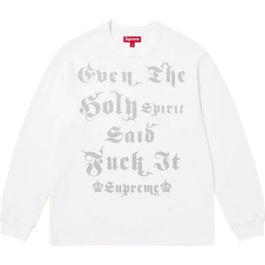 [XL] 슈프림 엔젤 써멀 화이트 - 25FW 상품이미지1