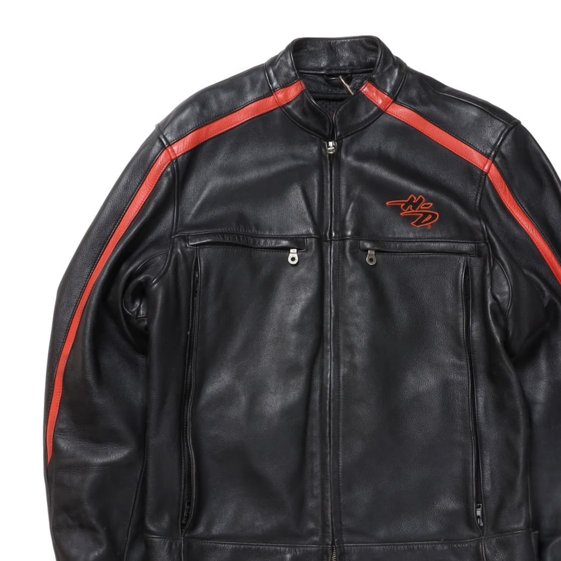 Harely Davison Cowhide Rider Jacket

 상품이미지2