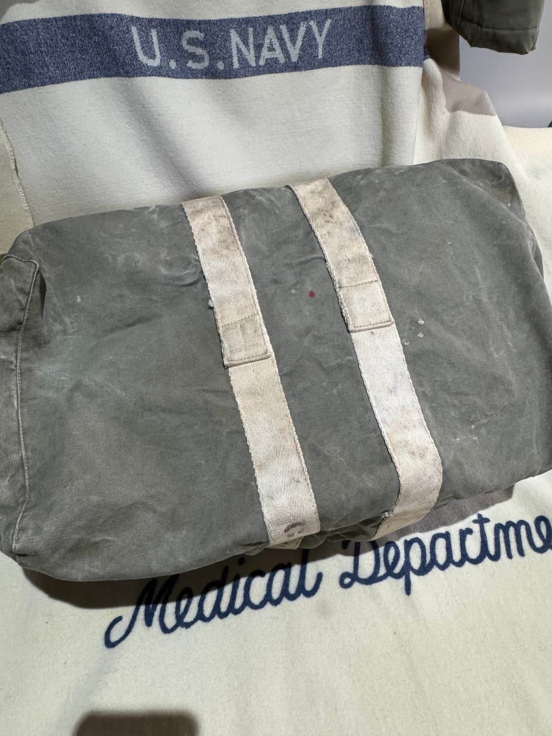 40-50s USN/USMC 에비에이터 킷백 상품이미지8