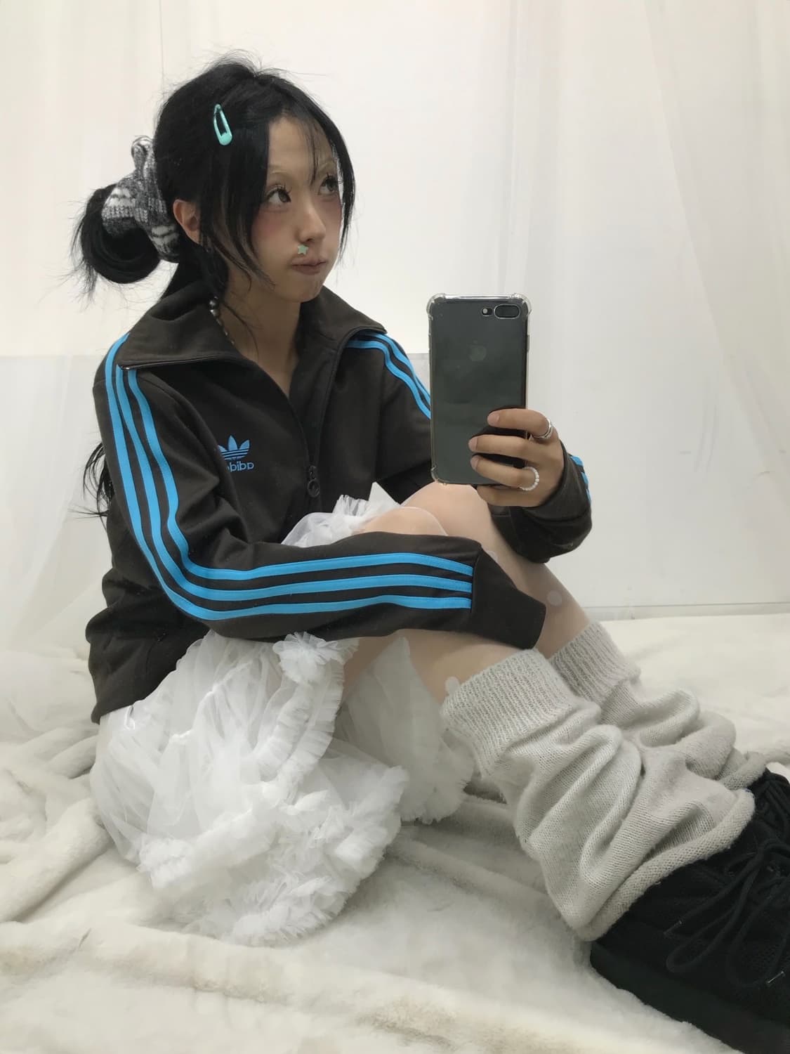 < Adidas Mint Chocolate Track Jersey > 상품이미지1