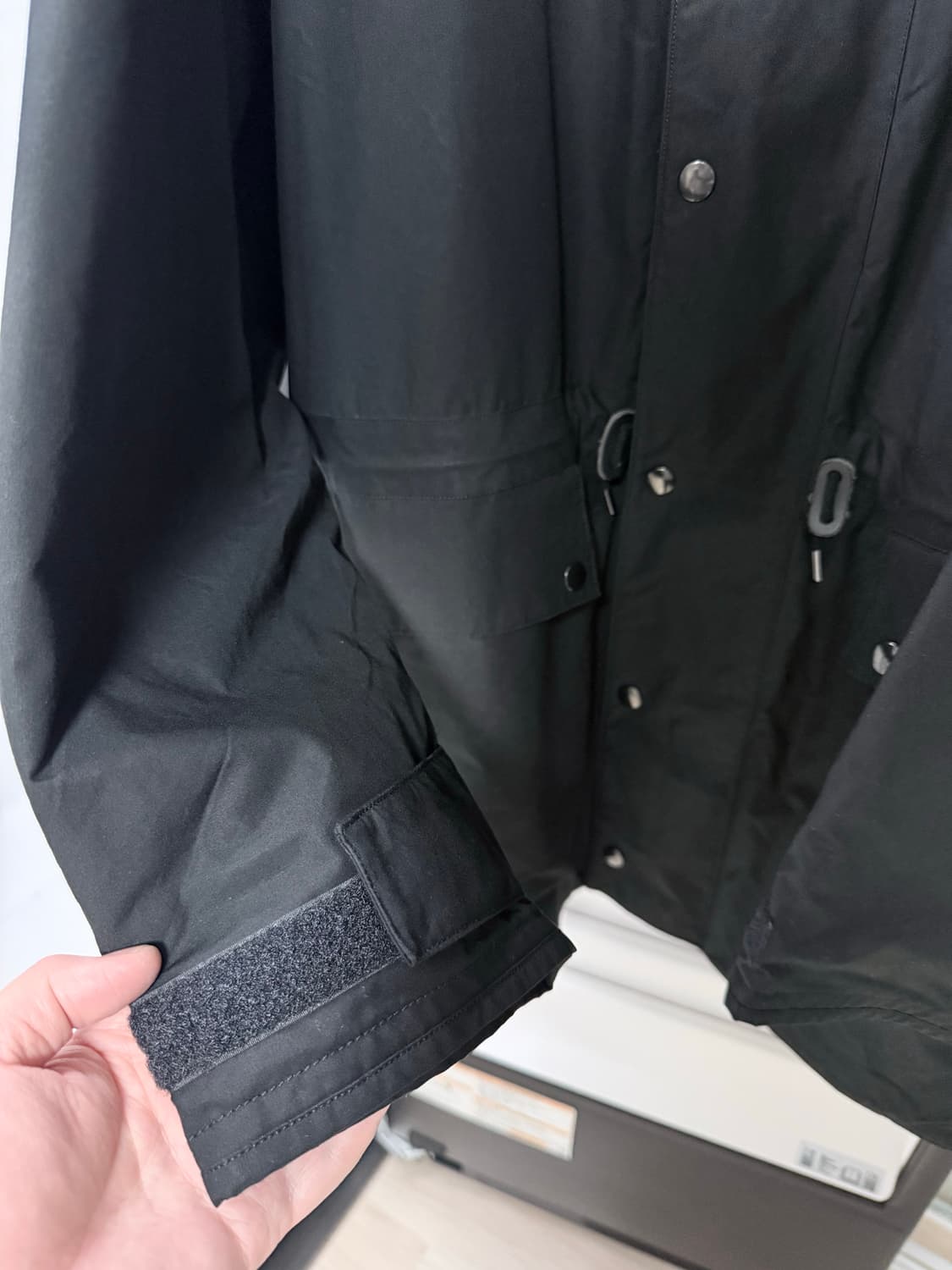 24FW 캡틴선샤인 코튼 필드 자켓 블랙 40 상품이미지3