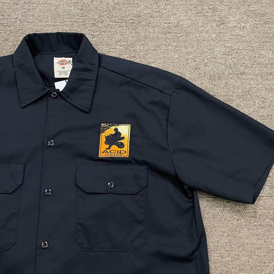 (M) Dickies 디키즈 반팔 셔츠 자수 상품이미지2
