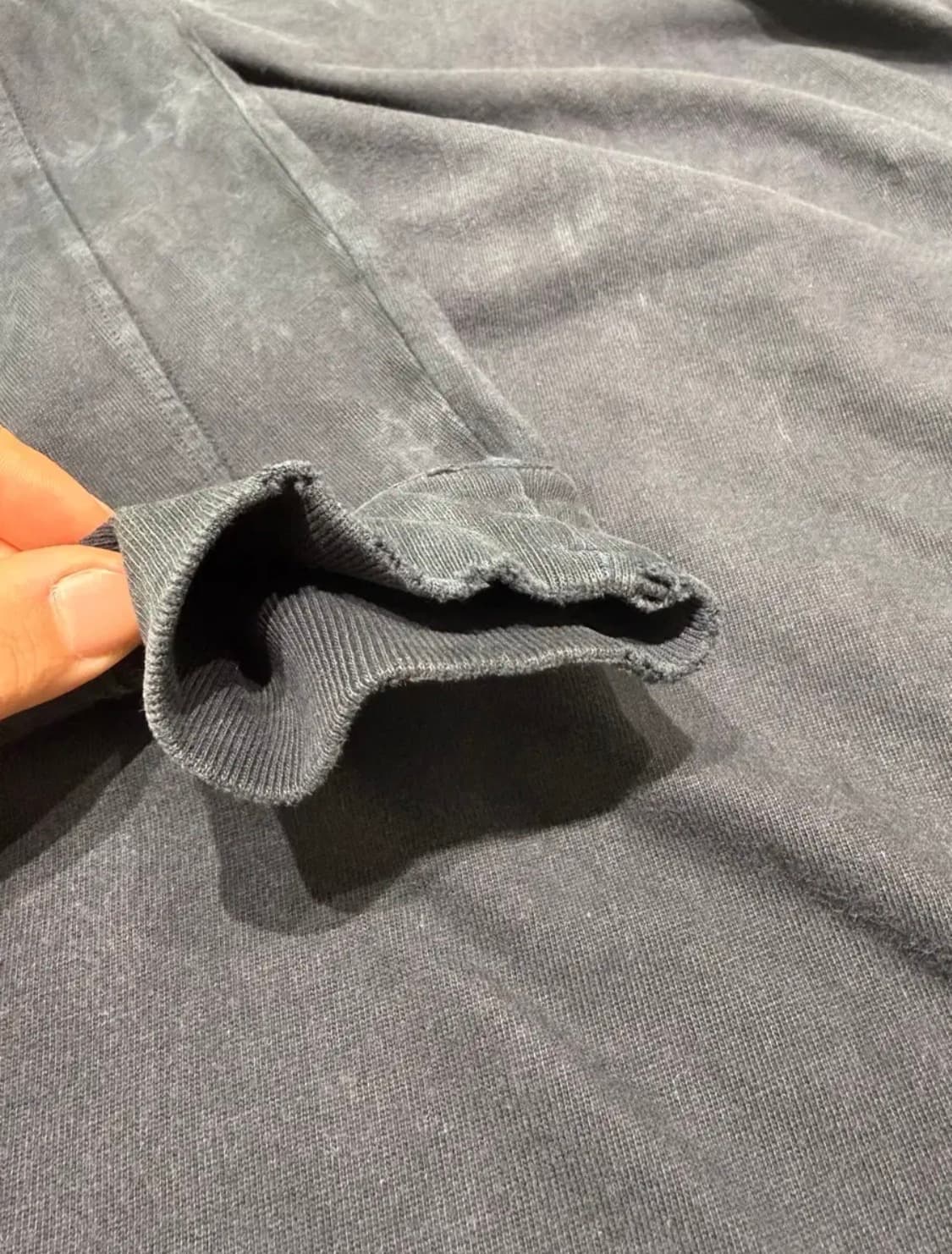 [L]스톤아일랜드 블랙 롱슬리브 맨투맨 상품이미지6