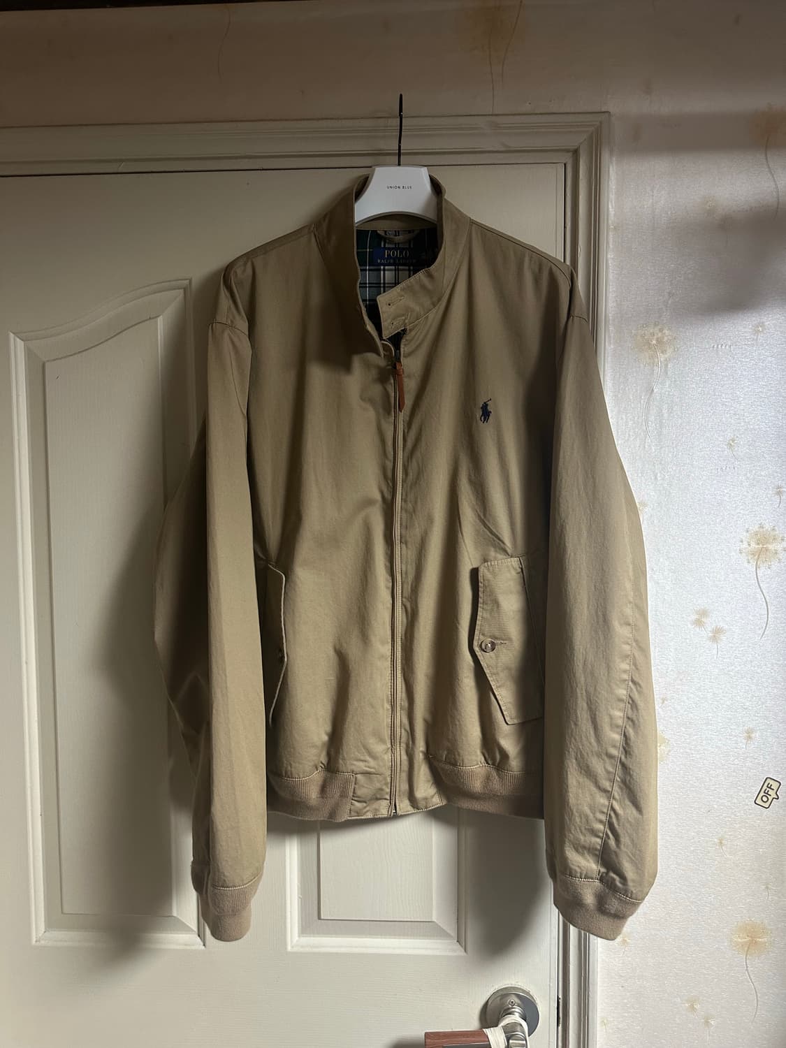 폴로 헤링턴 자켓 베이지 XXL 상품이미지1