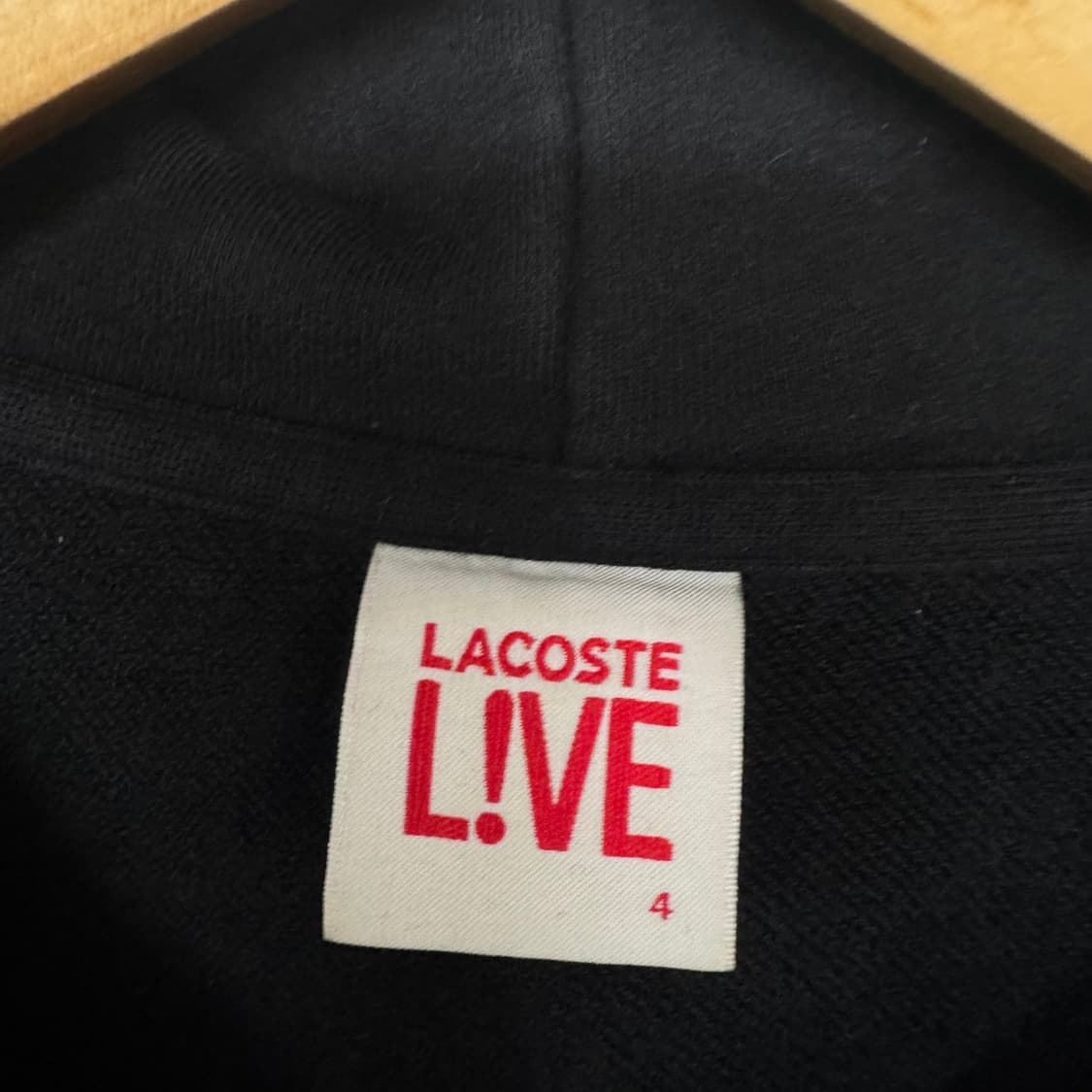 라코스테 라이브 로고 후드집업 상품이미지3