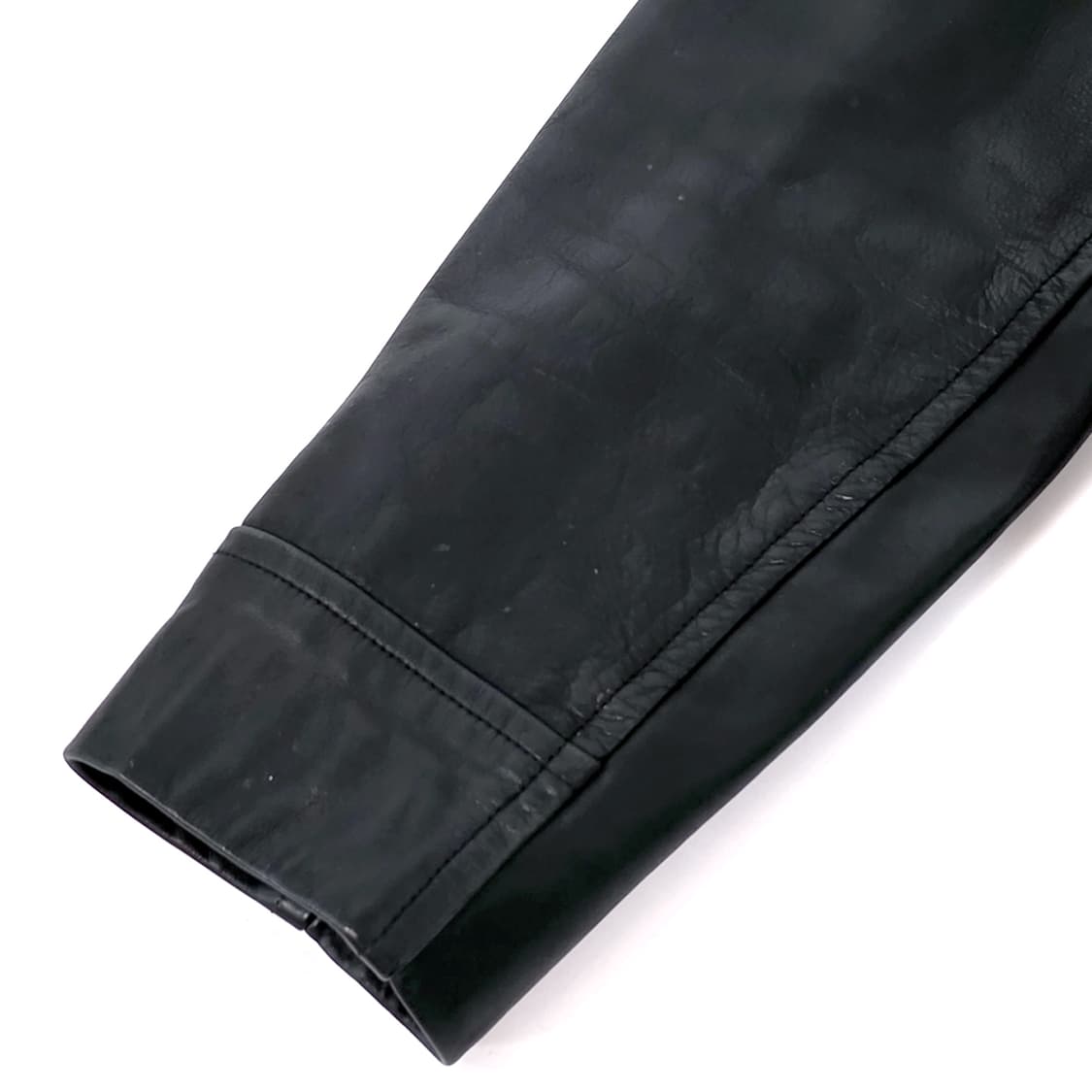 [XL] 00s 갭 레더 카 코트 블랙 상품이미지4