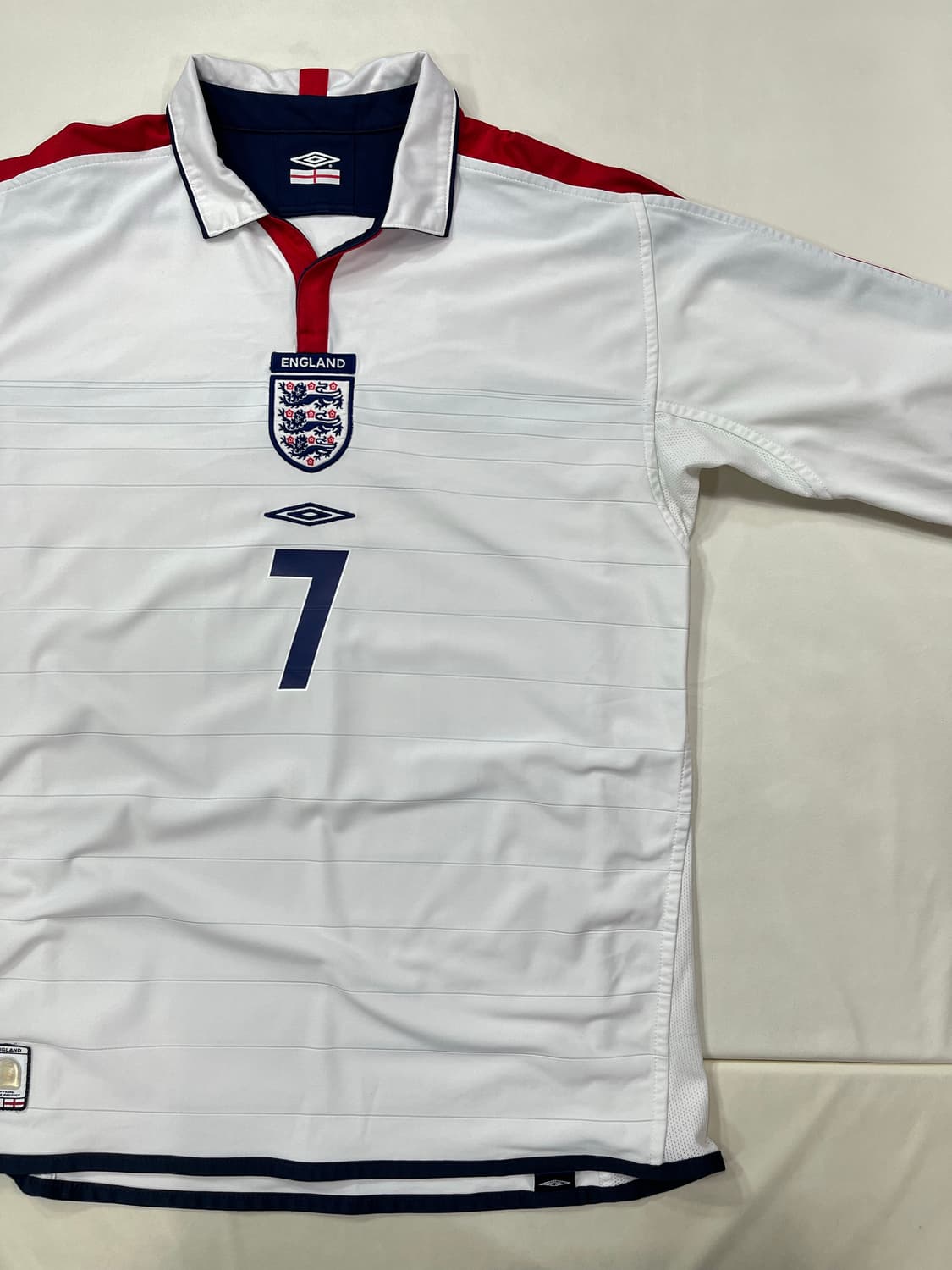 엄브로 03-05 잉글랜드 홈 데이비드 베컴 상품이미지5