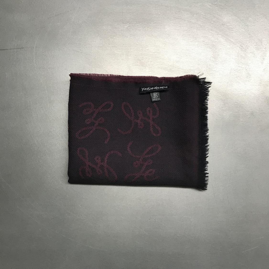 YSL 입생로랑 로고 머플러 상품이미지2