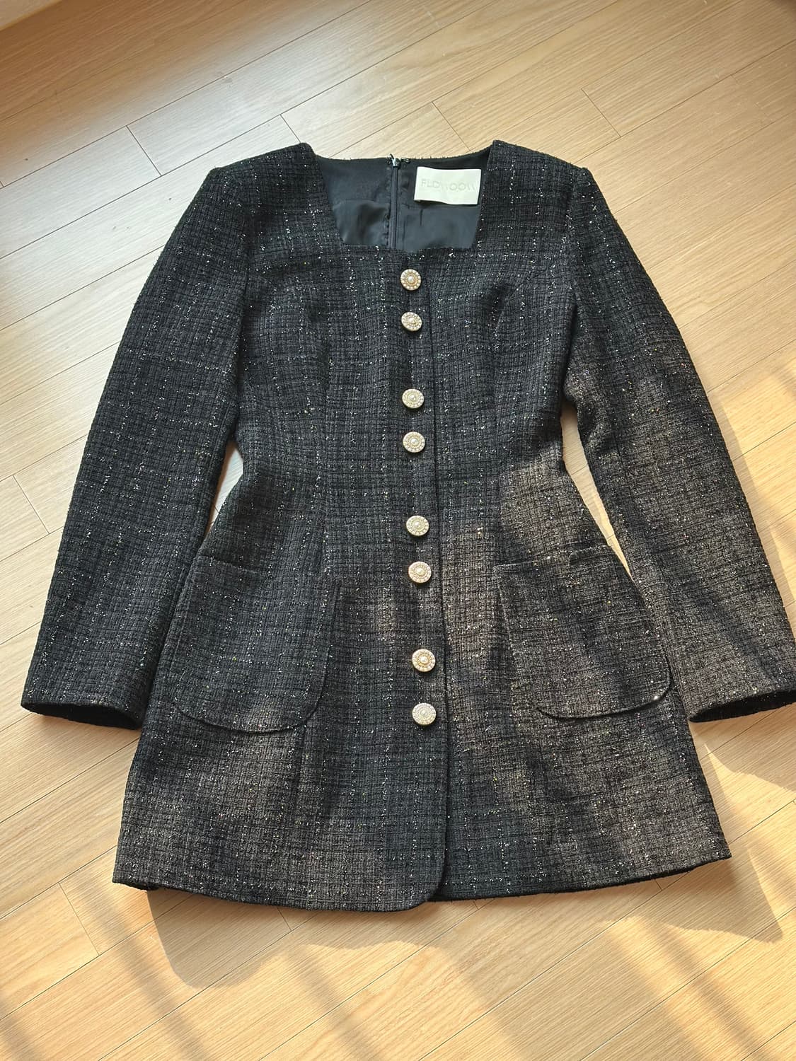 플로움 Heartweed Dress 하트 트위드 원피스 S 상품이미지8