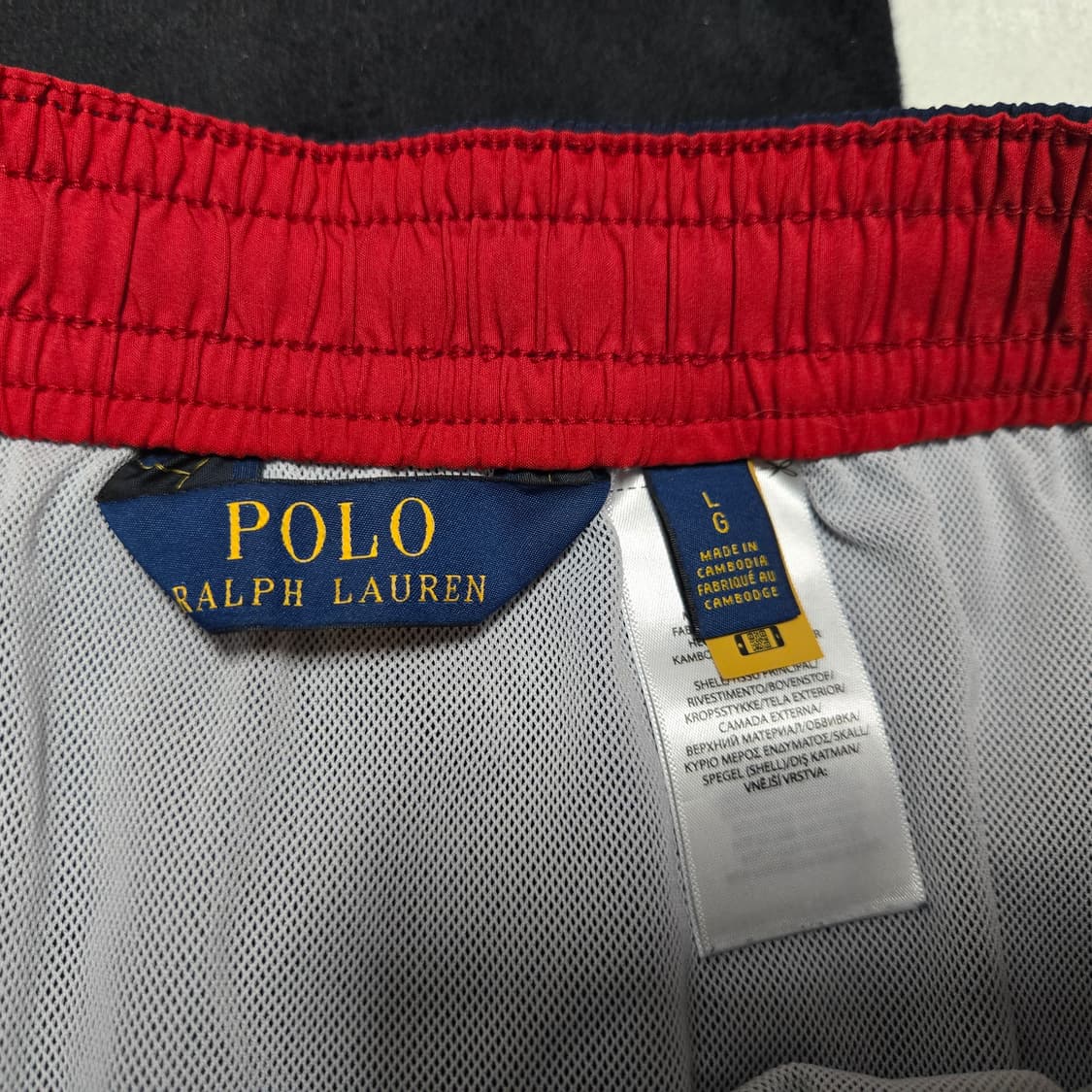 L 폴로랄프로렌 스윔팬츠 트레블러쇼츠 네이비 상품이미지4