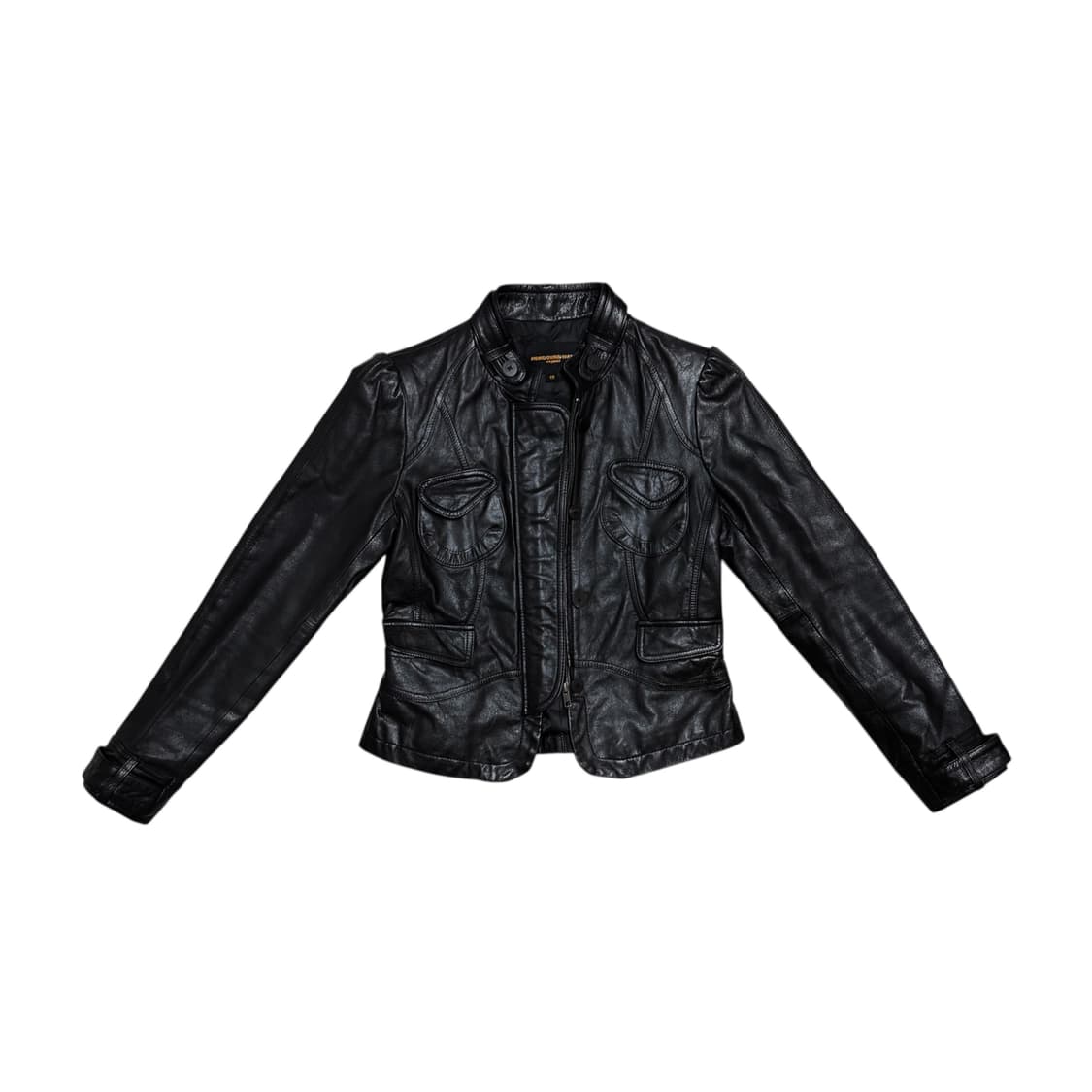 HONG SUNG WAN 램스킨 레더 자켓 상품이미지1