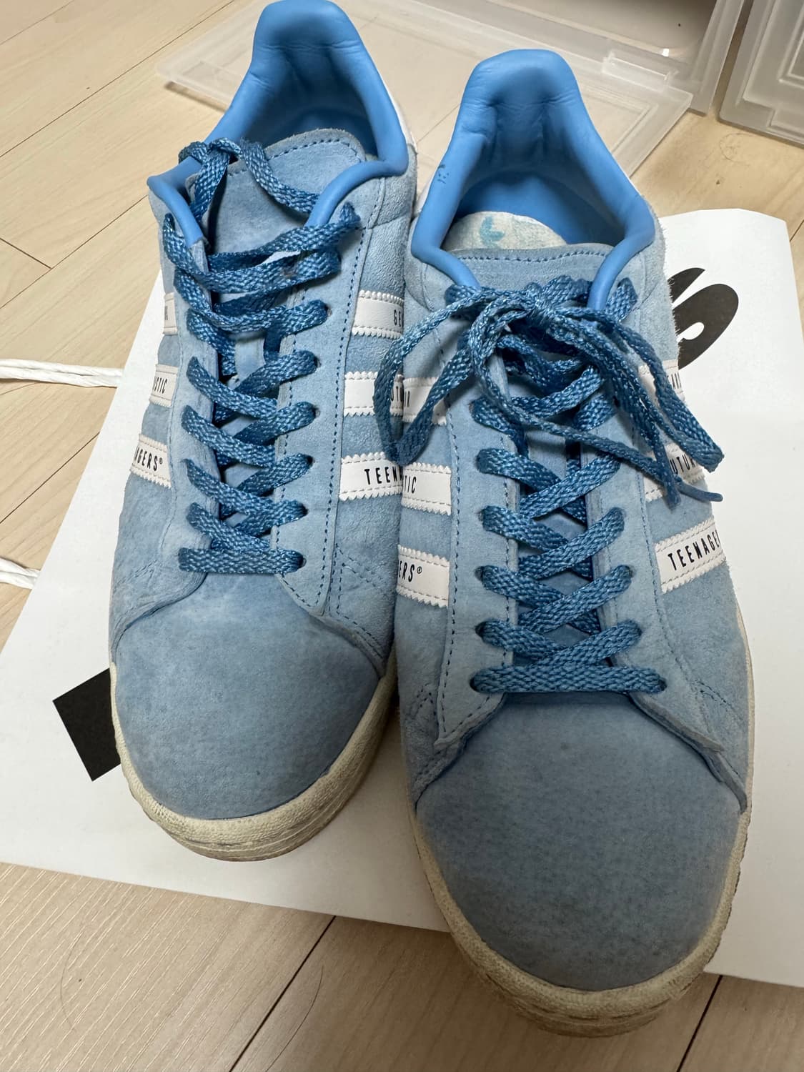 아디다스 X 휴먼메이드 캠퍼스 265사이즈 상품이미지1