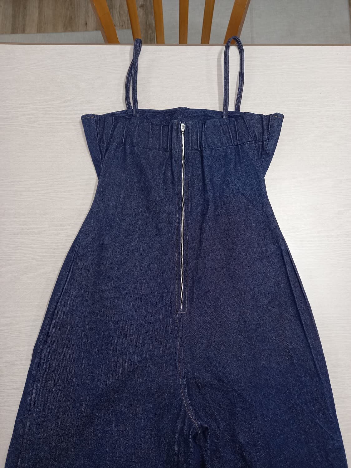 28(S) 새상품 TOPDRESSING 멜빵 플레어데님 28-899 상품이미지4