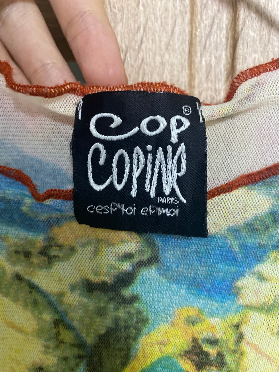 cop.copine mesh t-shirt 상품이미지3