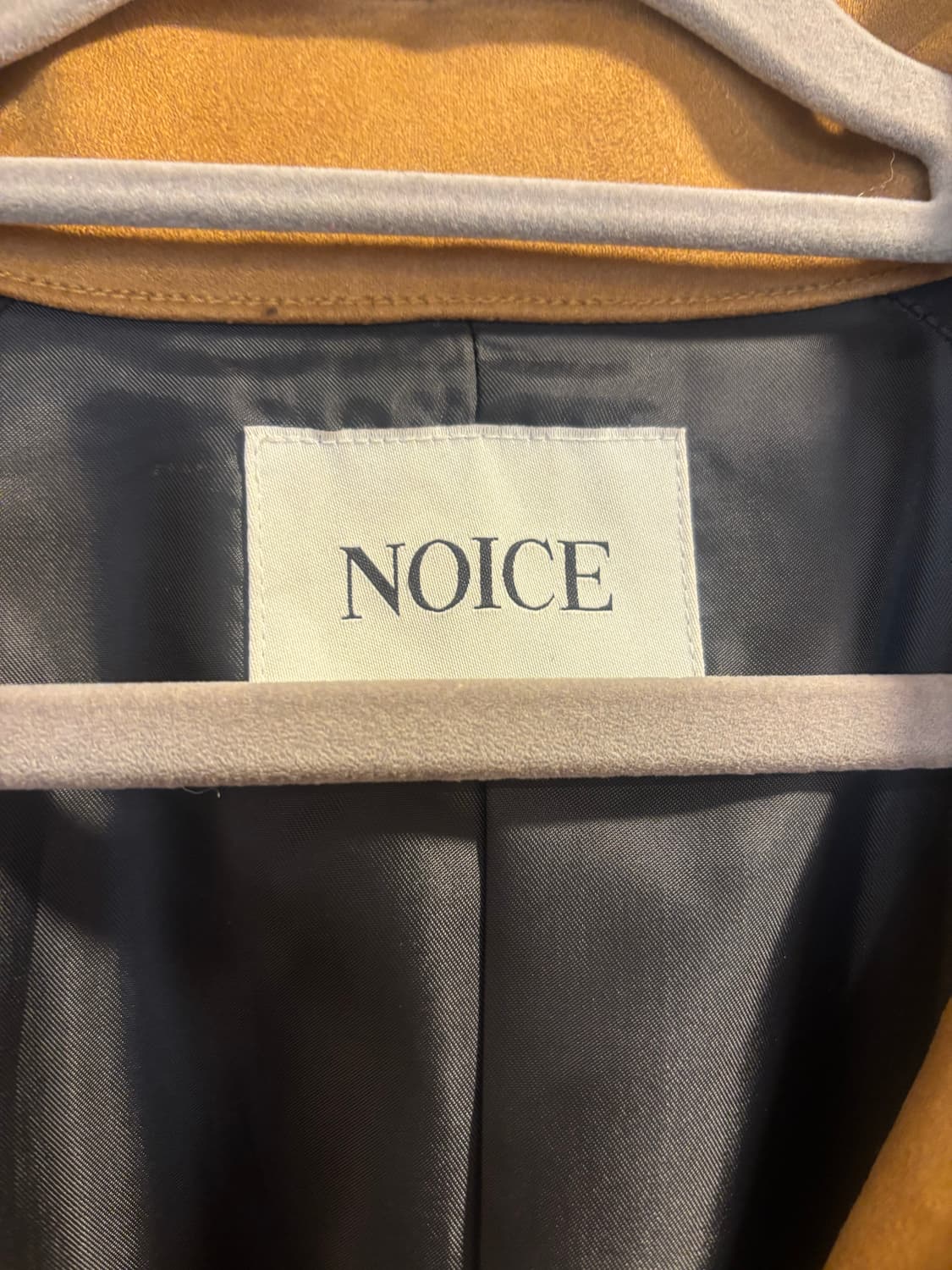 (M)노이스 스웨이드 해링턴 자켓 24fw 상품이미지4