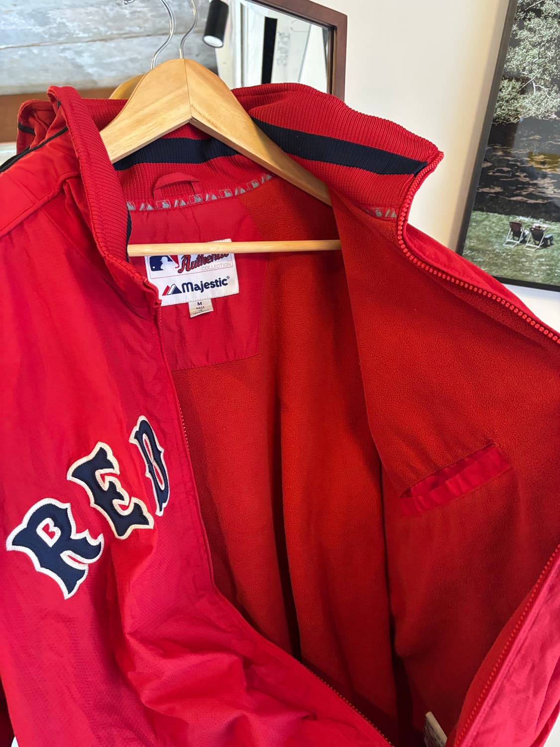 마제스틱 보스턴 레드삭스 야구 점퍼 상품이미지4