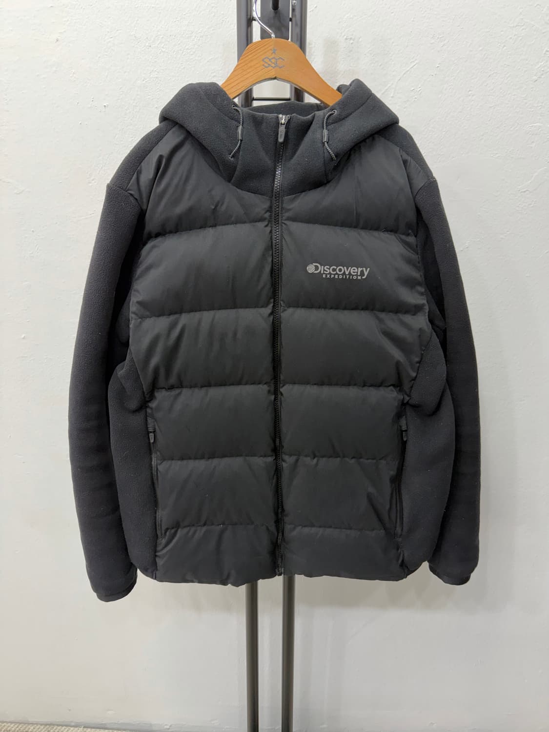 정품) 디스커버리 남성 플리스 패딩 100 상품이미지1