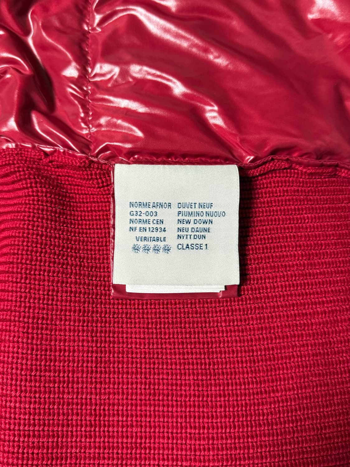 몽클레어 삼선 니트패딩 M 상품이미지4