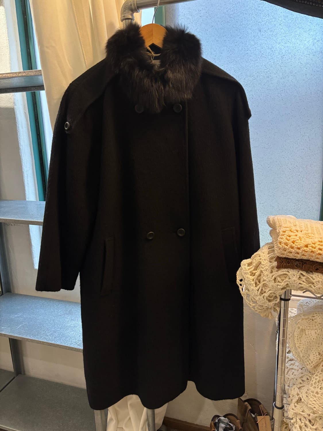 Jpn 빈티지 울 코트 상품이미지1