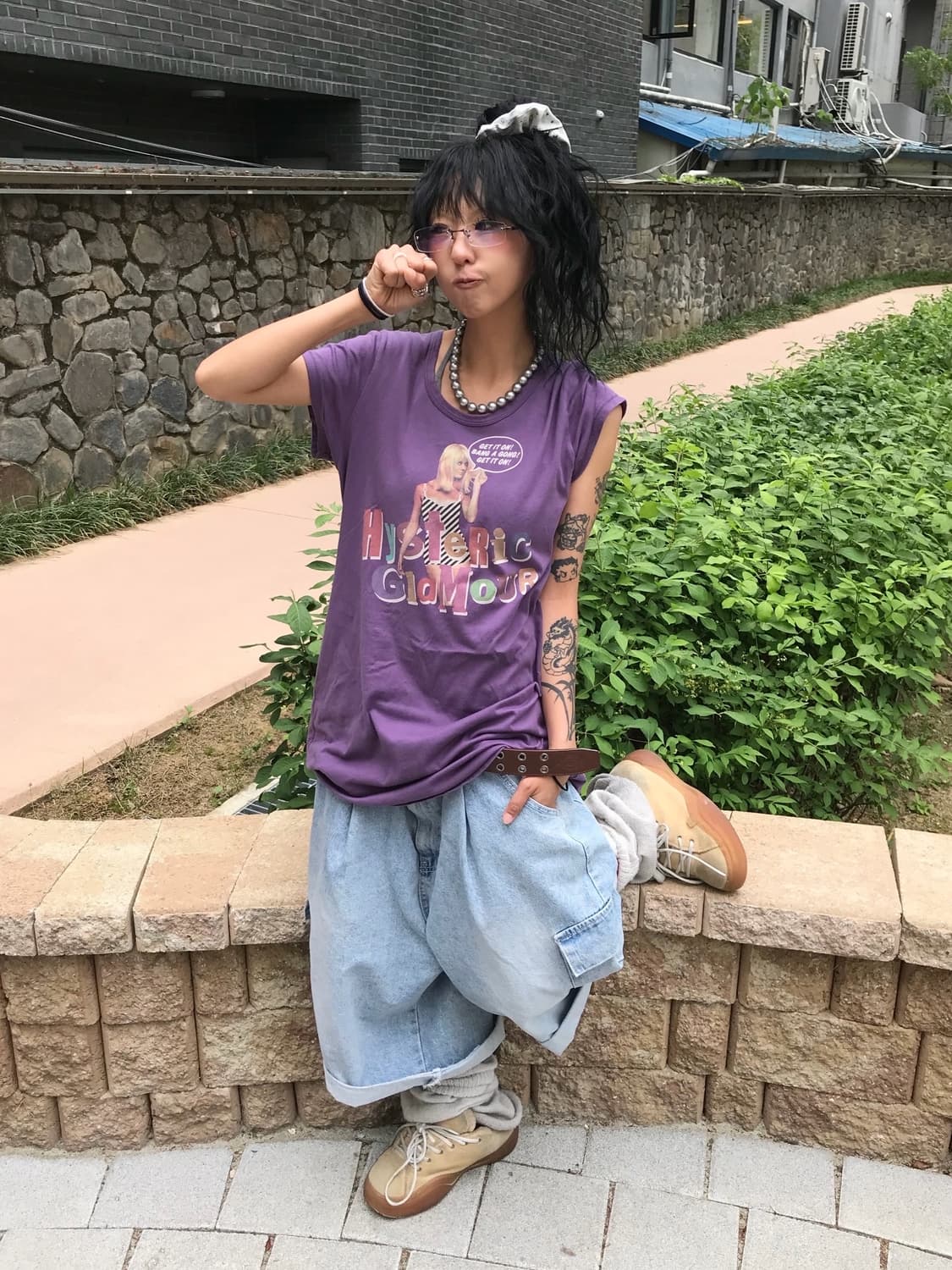 Hysteric Glamour His Girl T-shirt / Mi 상품이미지4