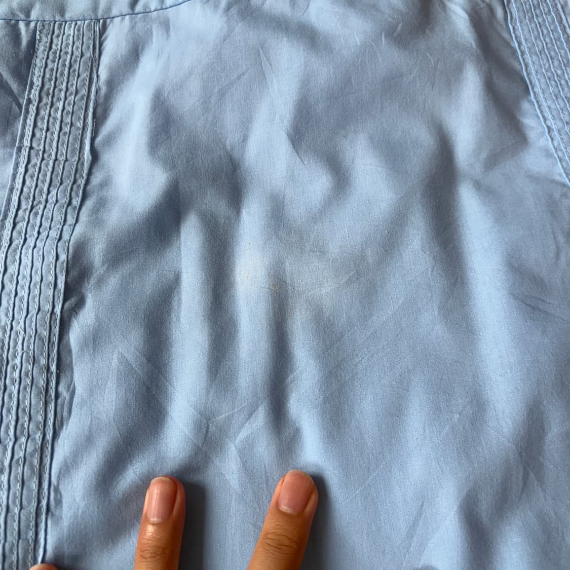 빈티지 구아야베라 블루 반팔 쿠바 셔츠 상품이미지10