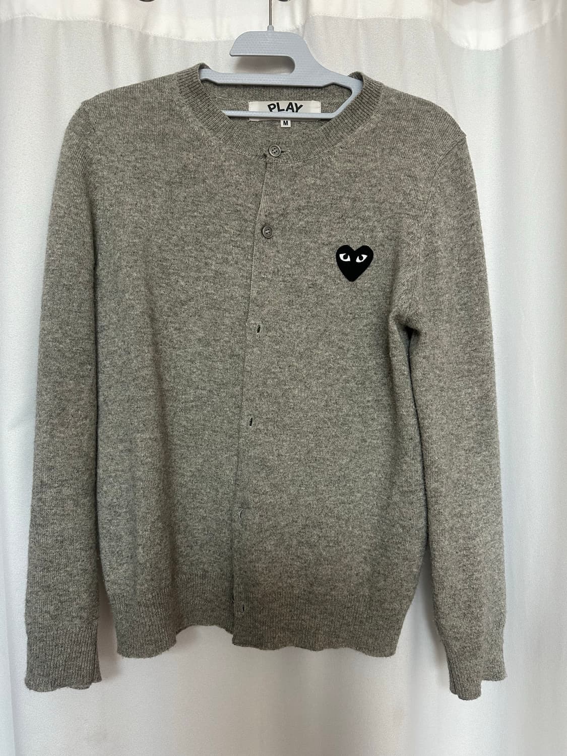 꼼데가르송 그레이가디건  m 상품이미지1