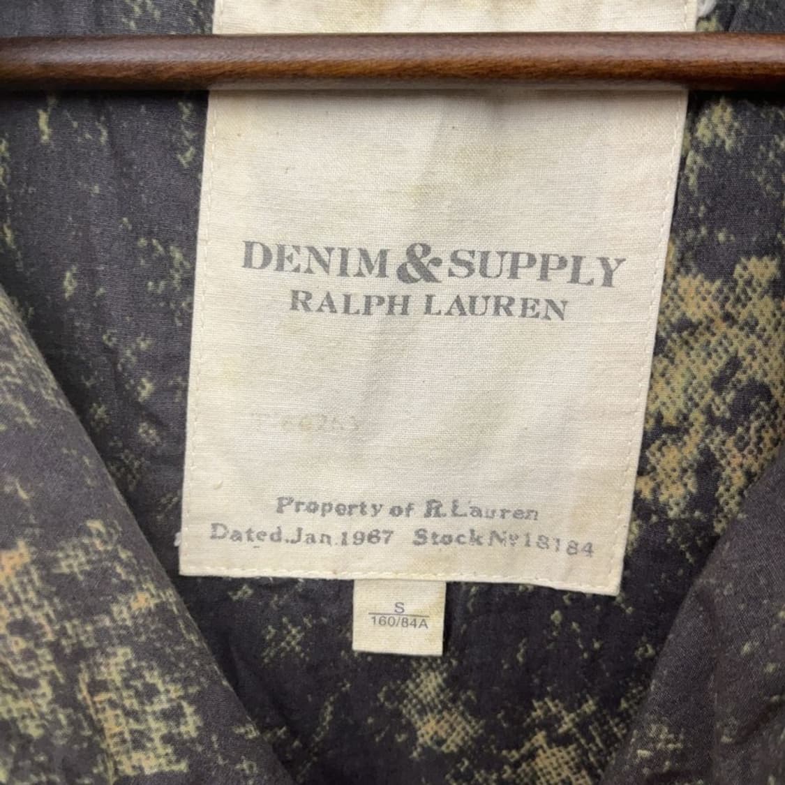 데님 앤 서플라이 랄프로렌 밀리터리 패턴 자켓 S C09020 상품이미지5