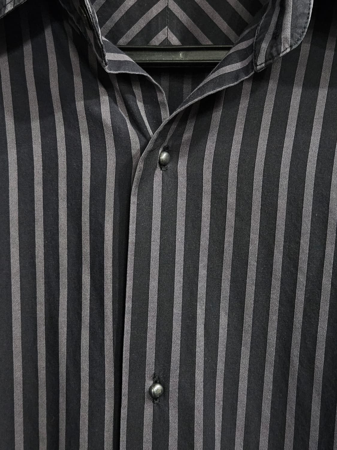 타임옴므 스트라이프 줄무늬 남성 슬림핏 95 긴팔셔츠  상품이미지8