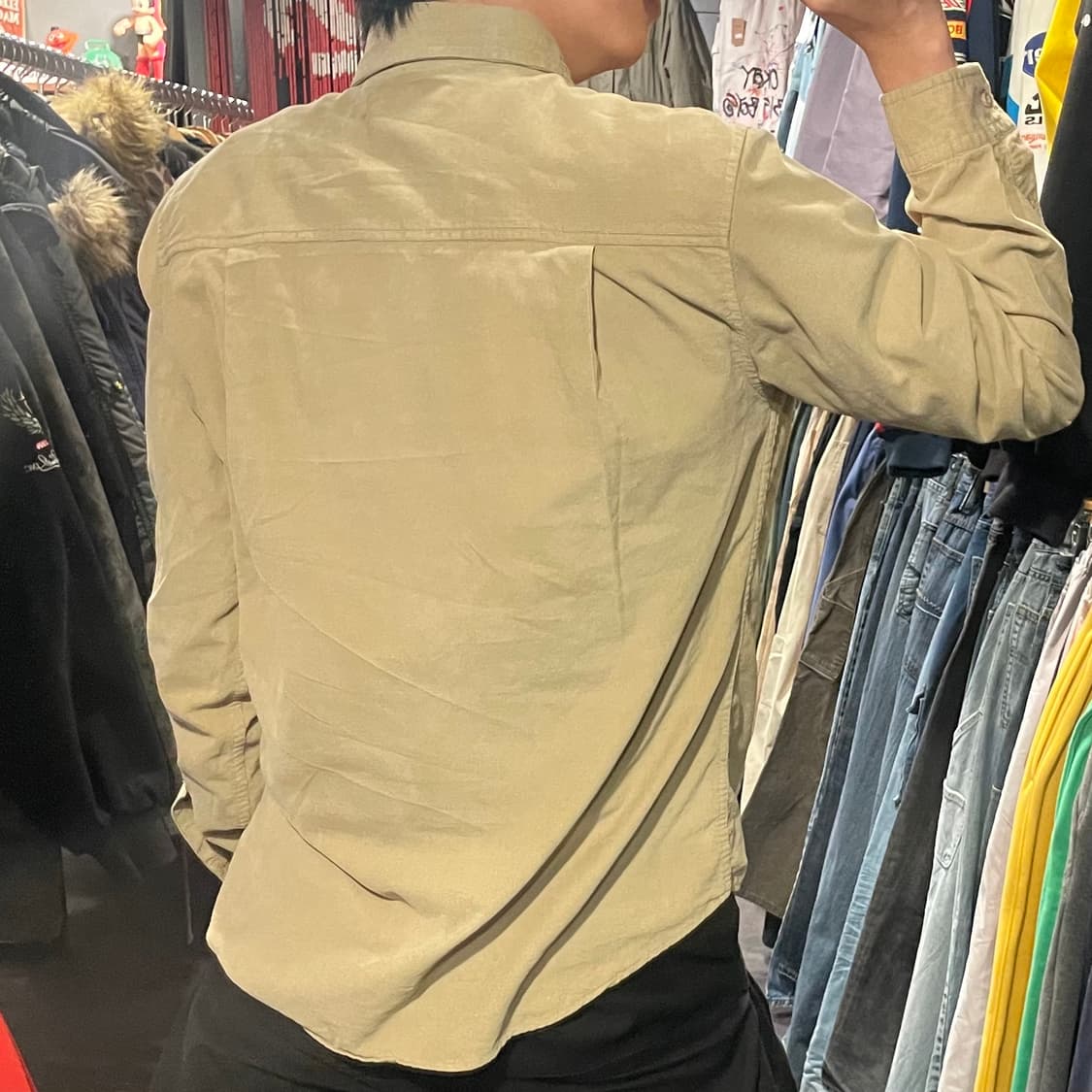 [IM] carhartt 킬하트 베이지 코듀로이 셔츠 상품이미지7