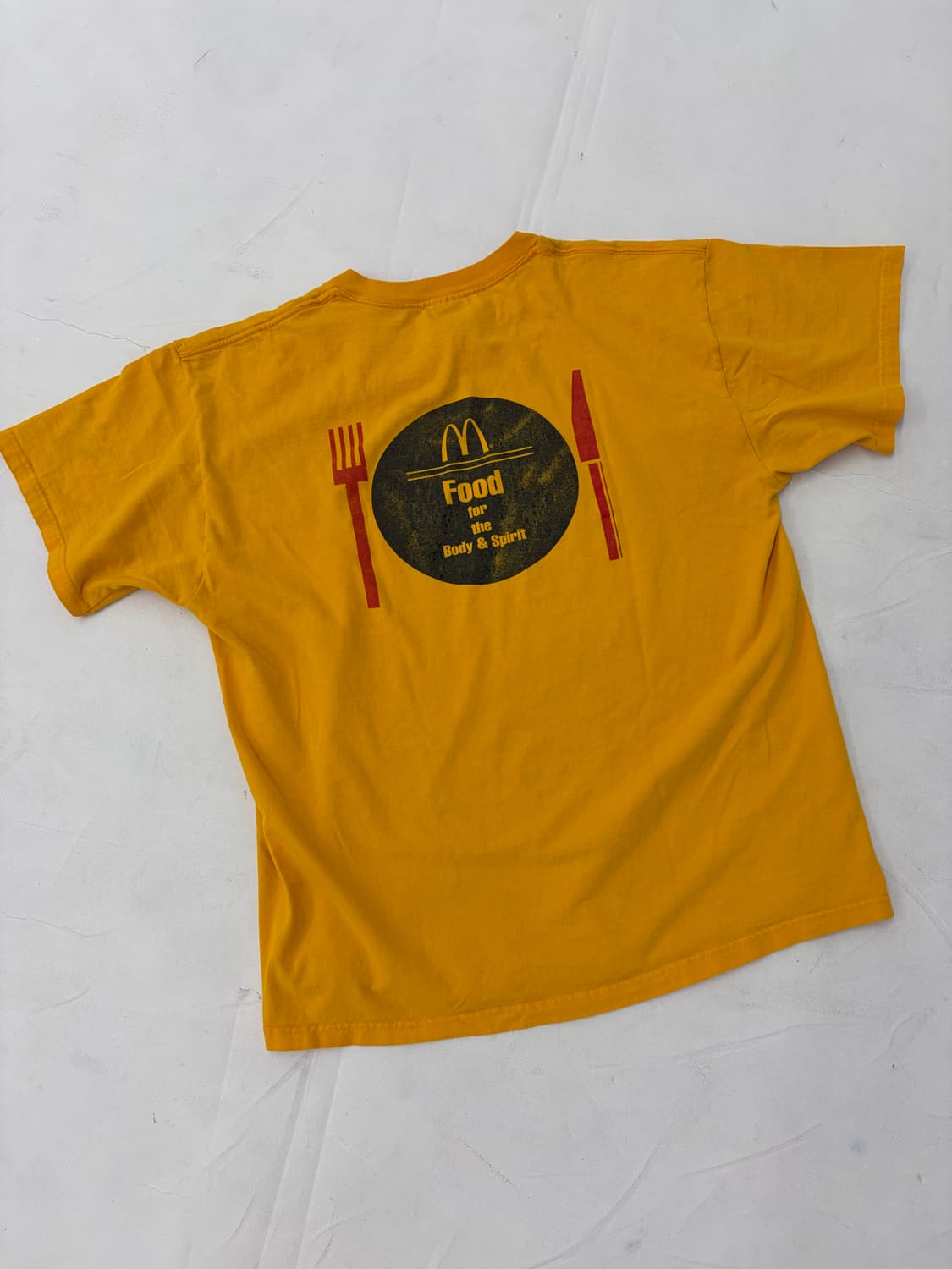 90s McDonald's Tee (yellow) 상품이미지2