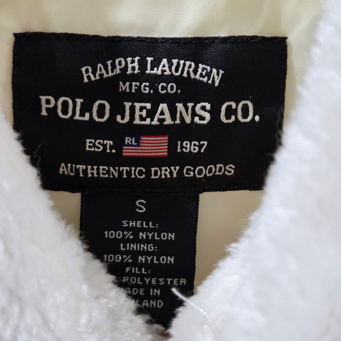 폴로진스컴퍼니 우먼 크림 봄버 자켓 S 상품이미지3