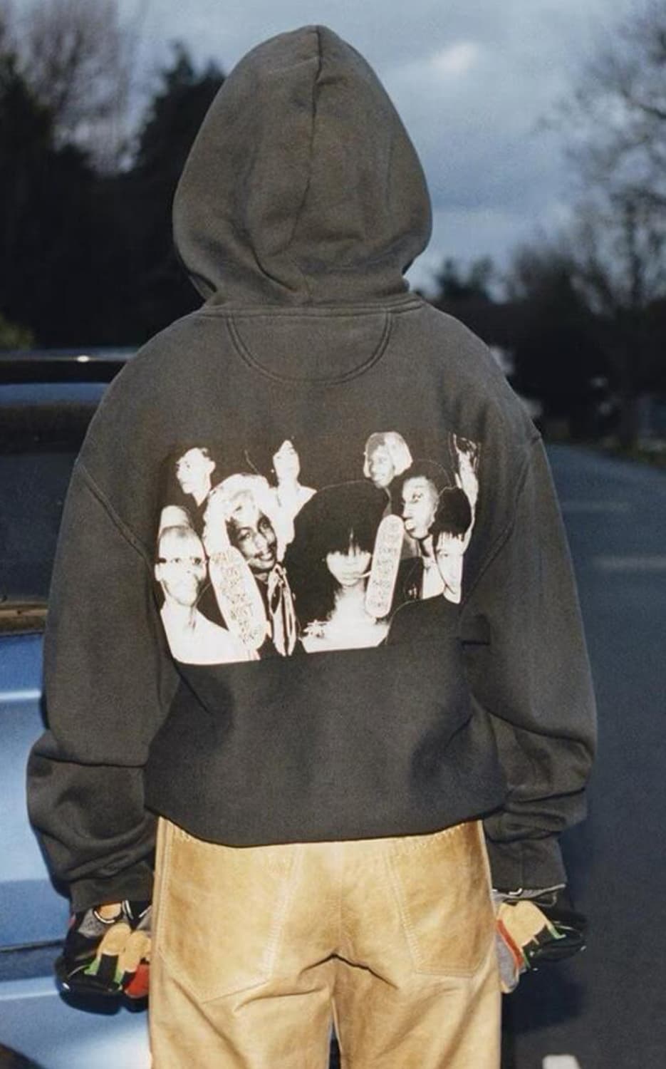 스투시 x 마틴로즈 콜라보 후드티 상품이미지1