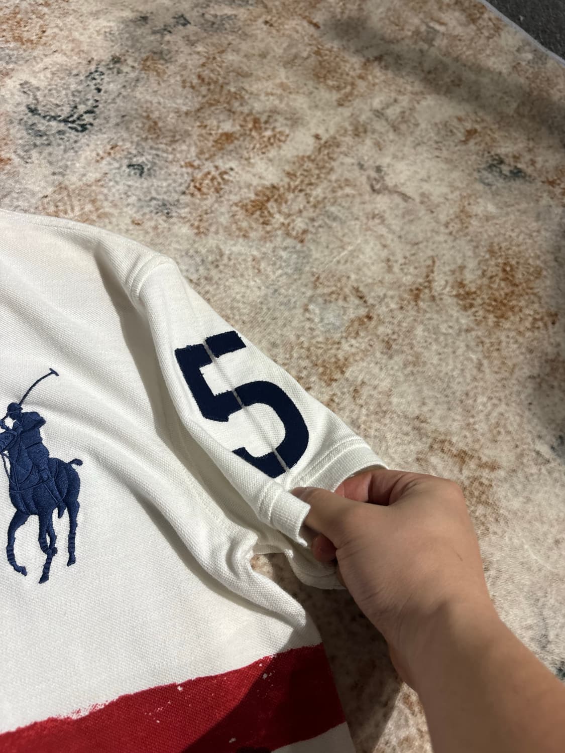 폴로 빅포니 YACHT CLUB 카라 반팔 티셔츠 상품이미지4