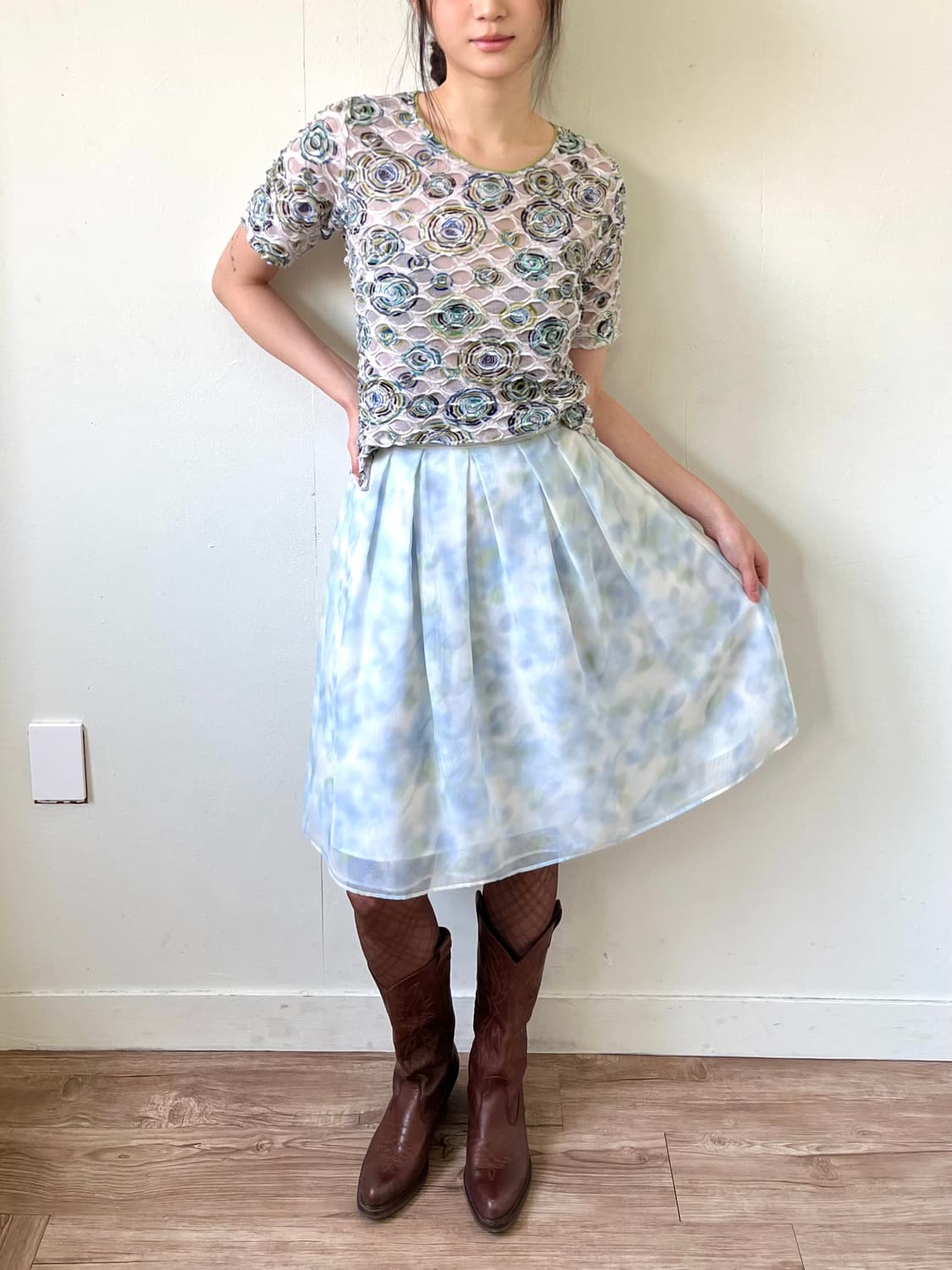 Apuweiser-riche 오로라 스커트 상품이미지6