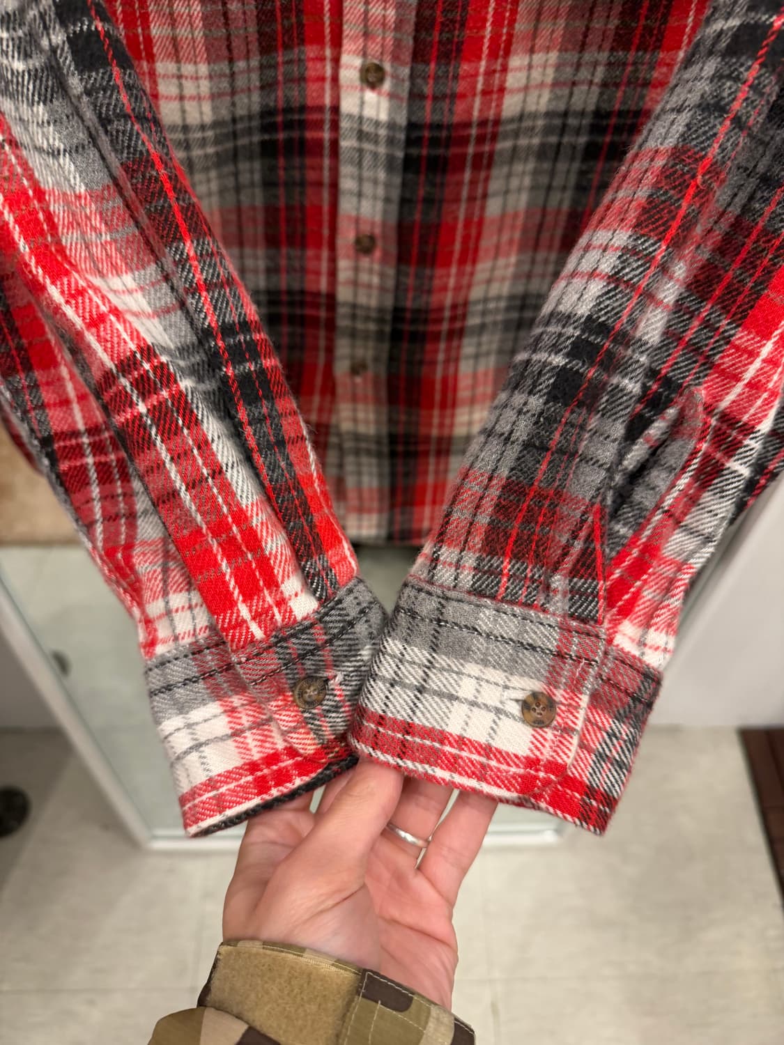 Wrangler 랭글러 플란넬 체크 셔츠 상품이미지4