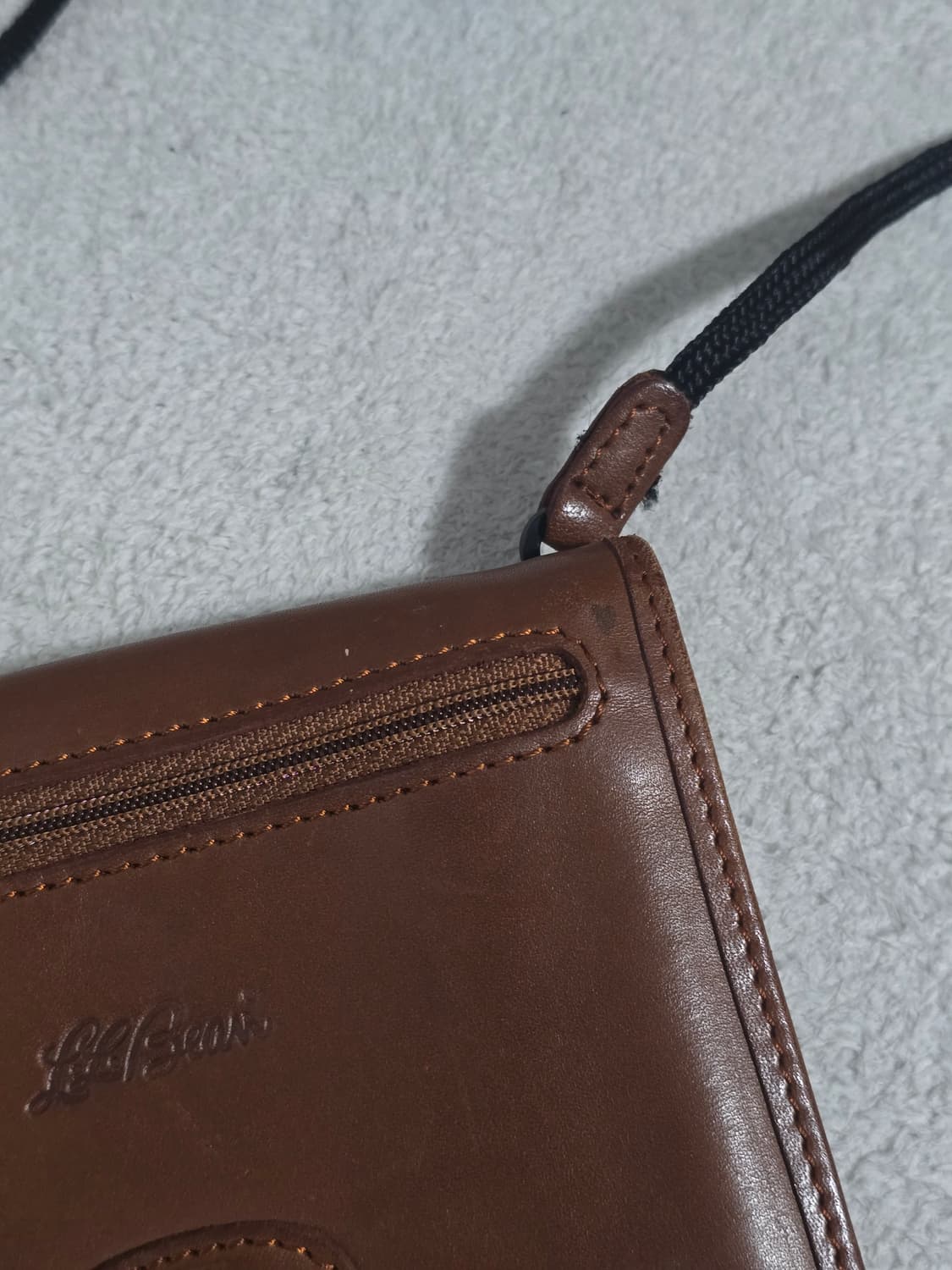 L.L. Bean 엘엘빈 레더 사코슈 트래블백 상품이미지7