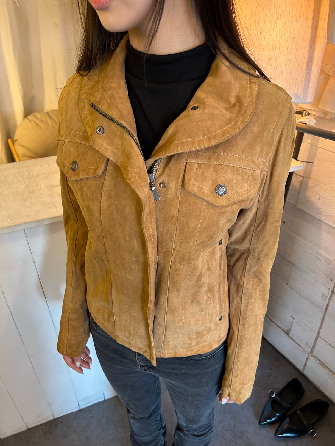 Calvin Klein jeans 90‘s 스웨이드자켓 상품이미지3