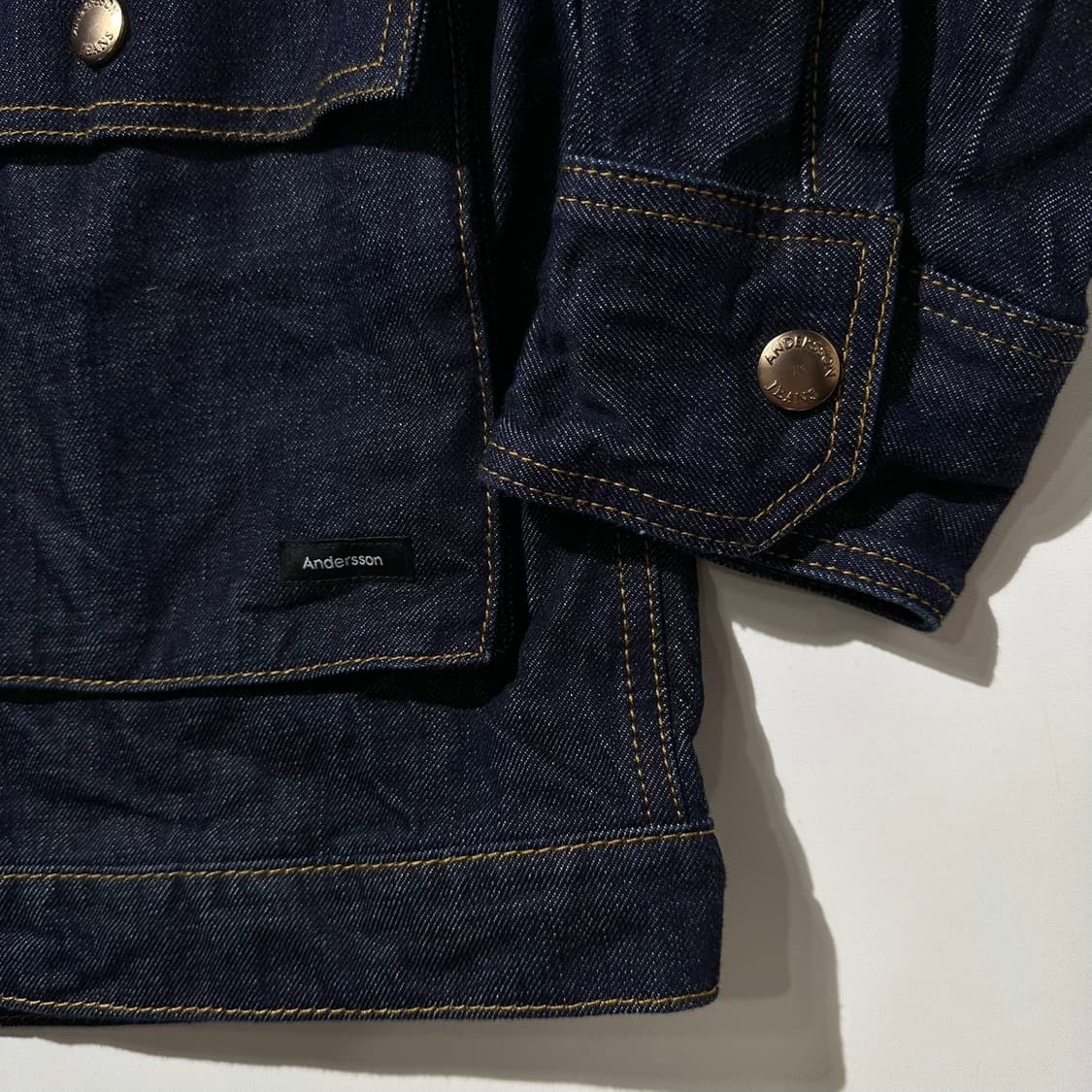 앤더슨벨 데님 초어 자켓 상품이미지5