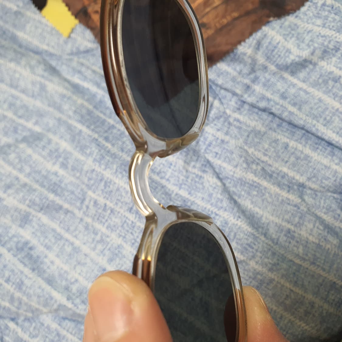 모스콧 렘토쉬 선글라스 46사이즈 브라운 크리스탈 상품이미지5