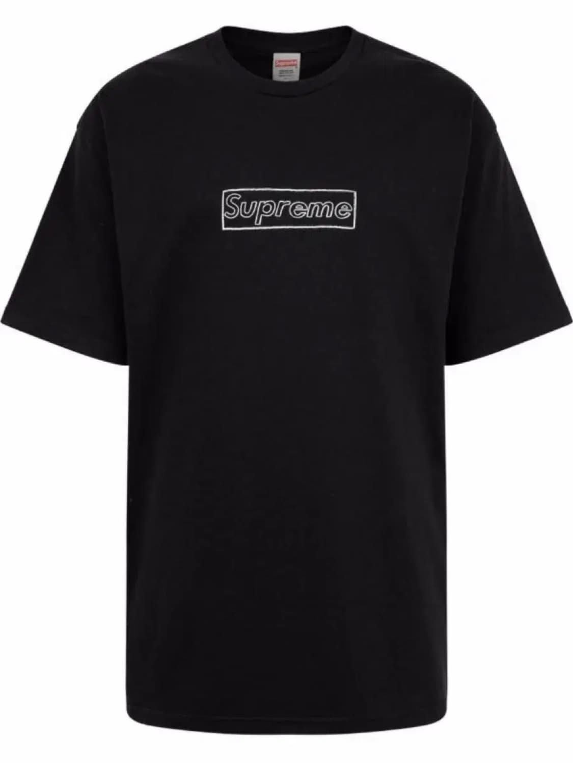 (XL) 슈프림 X 카우스 초크 로고 반팔 티셔츠 상품이미지1