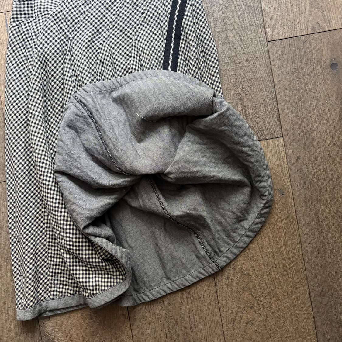 Transformed Pleats Zipper Skirt 상품이미지8