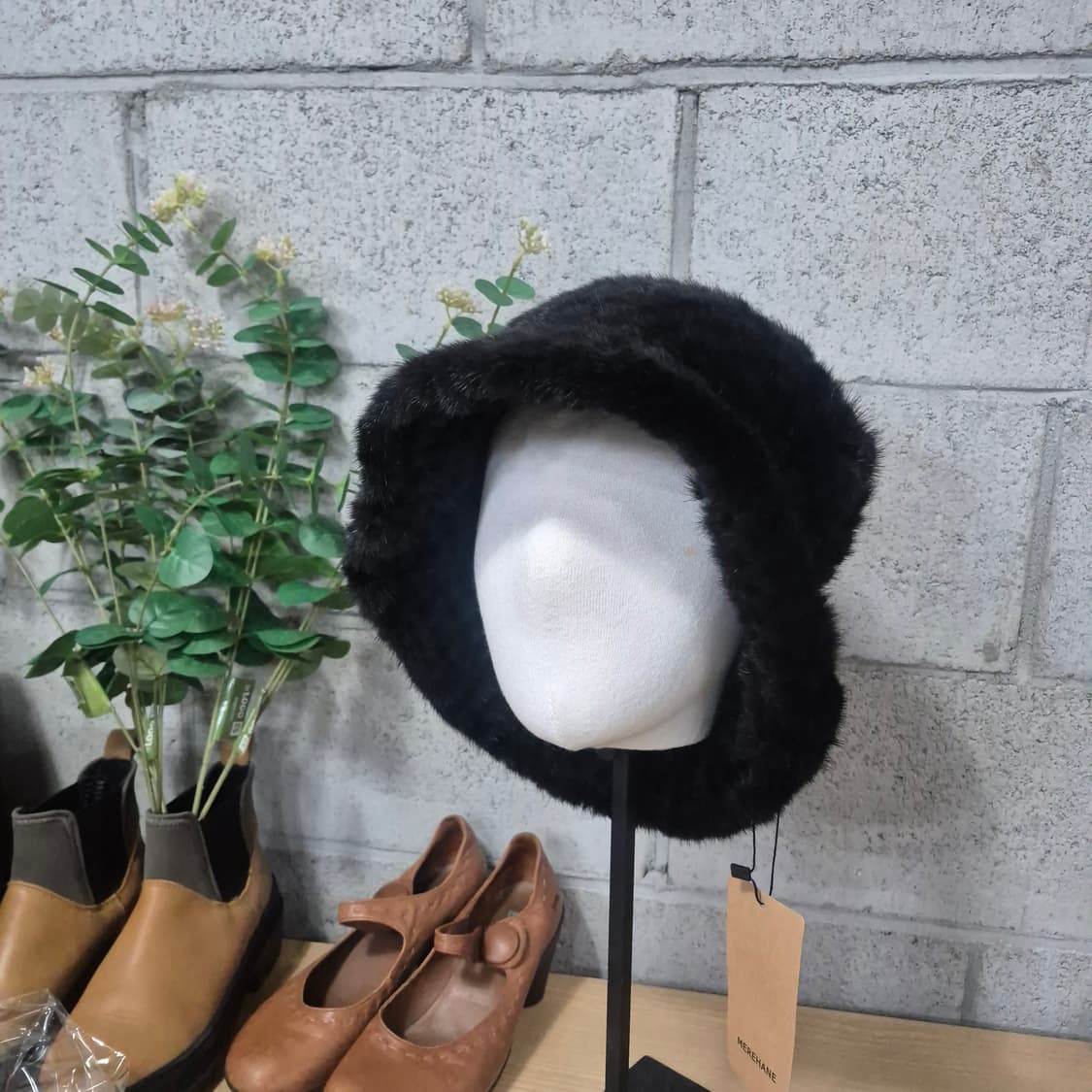 밍크니팅모자 (새제품) 상품이미지2