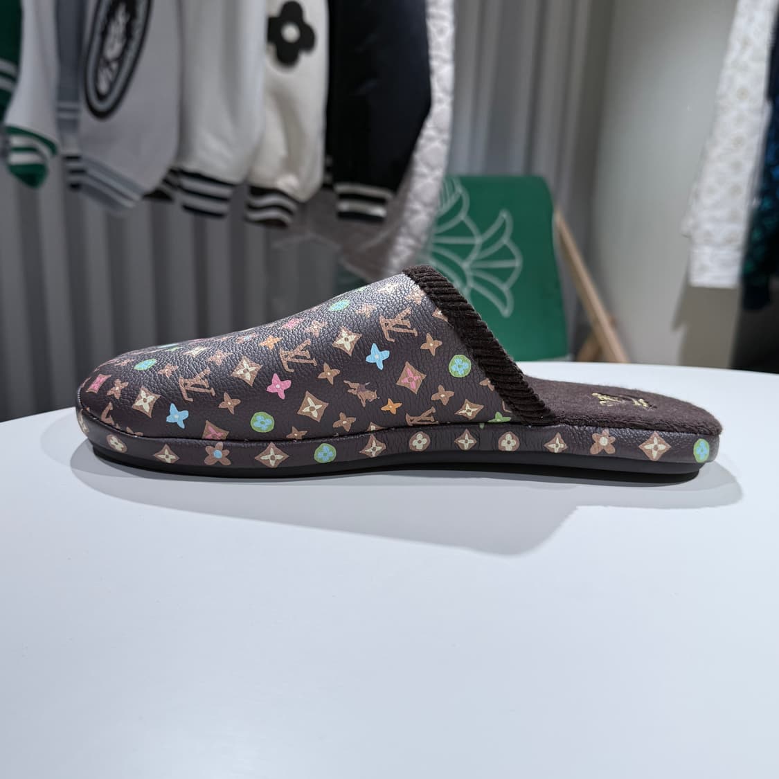 8 / 루이비통 LV 팔라스 슬리퍼 브라운 상품이미지5