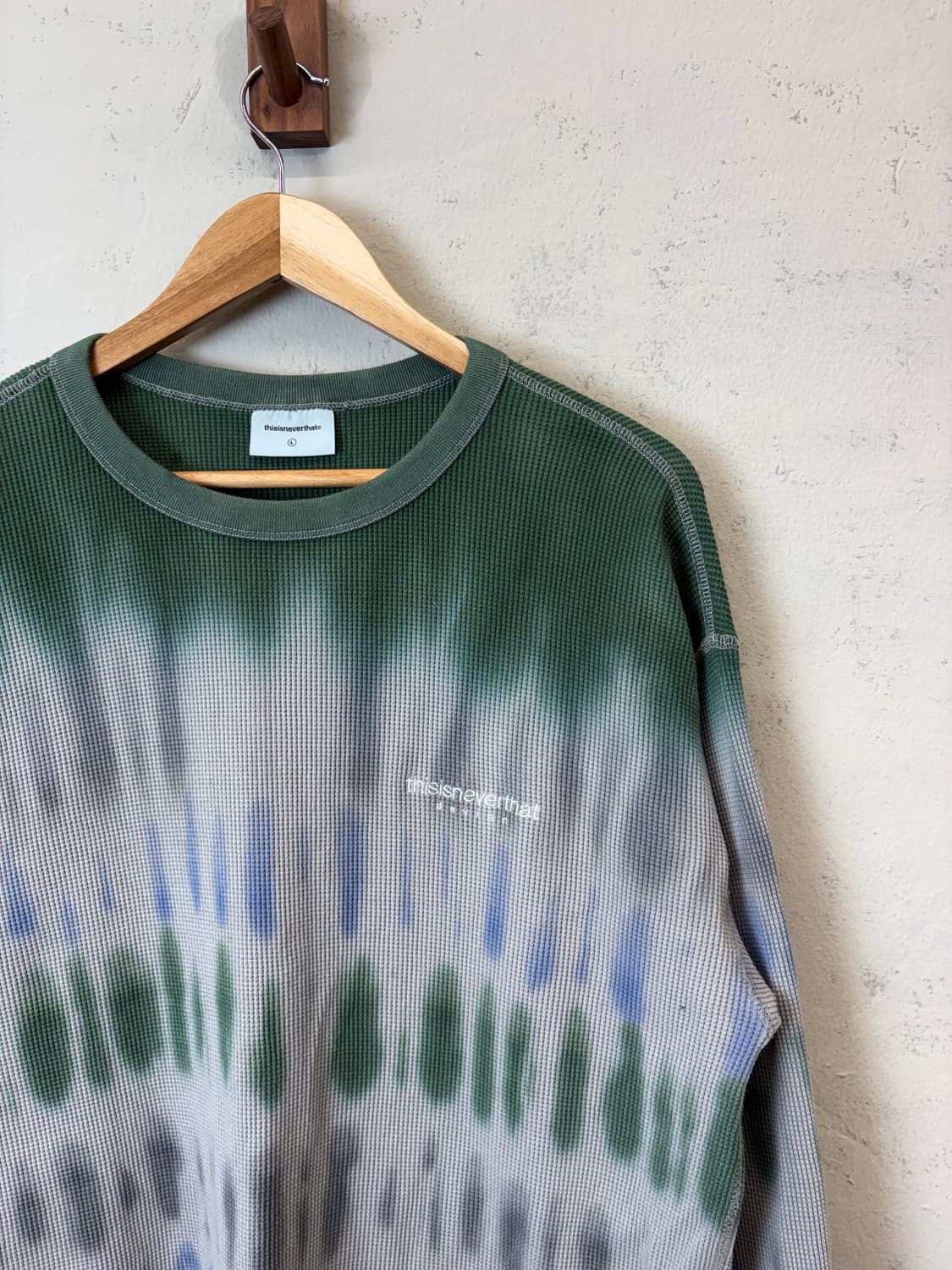 디스이즈네버댓 타이다이 와플 롱슬리브 상품이미지2