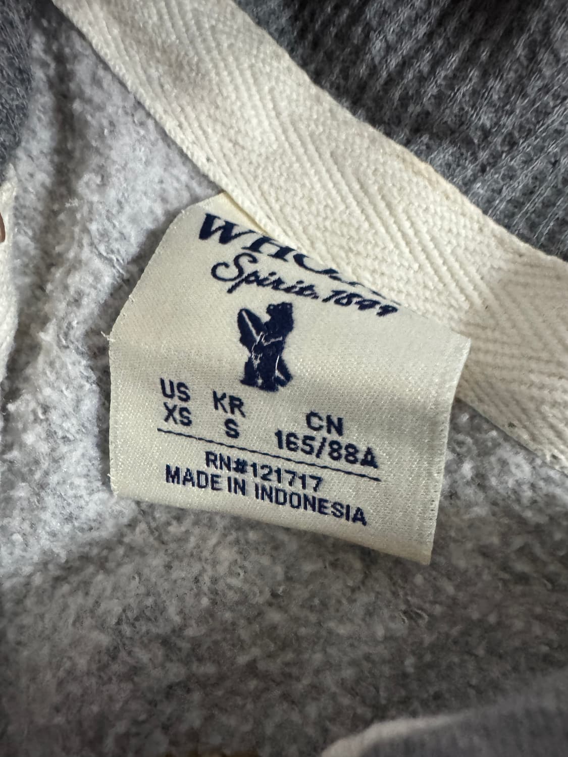 여성 후아유 스펠아웃 시그니처 후드집업 s 상품이미지4