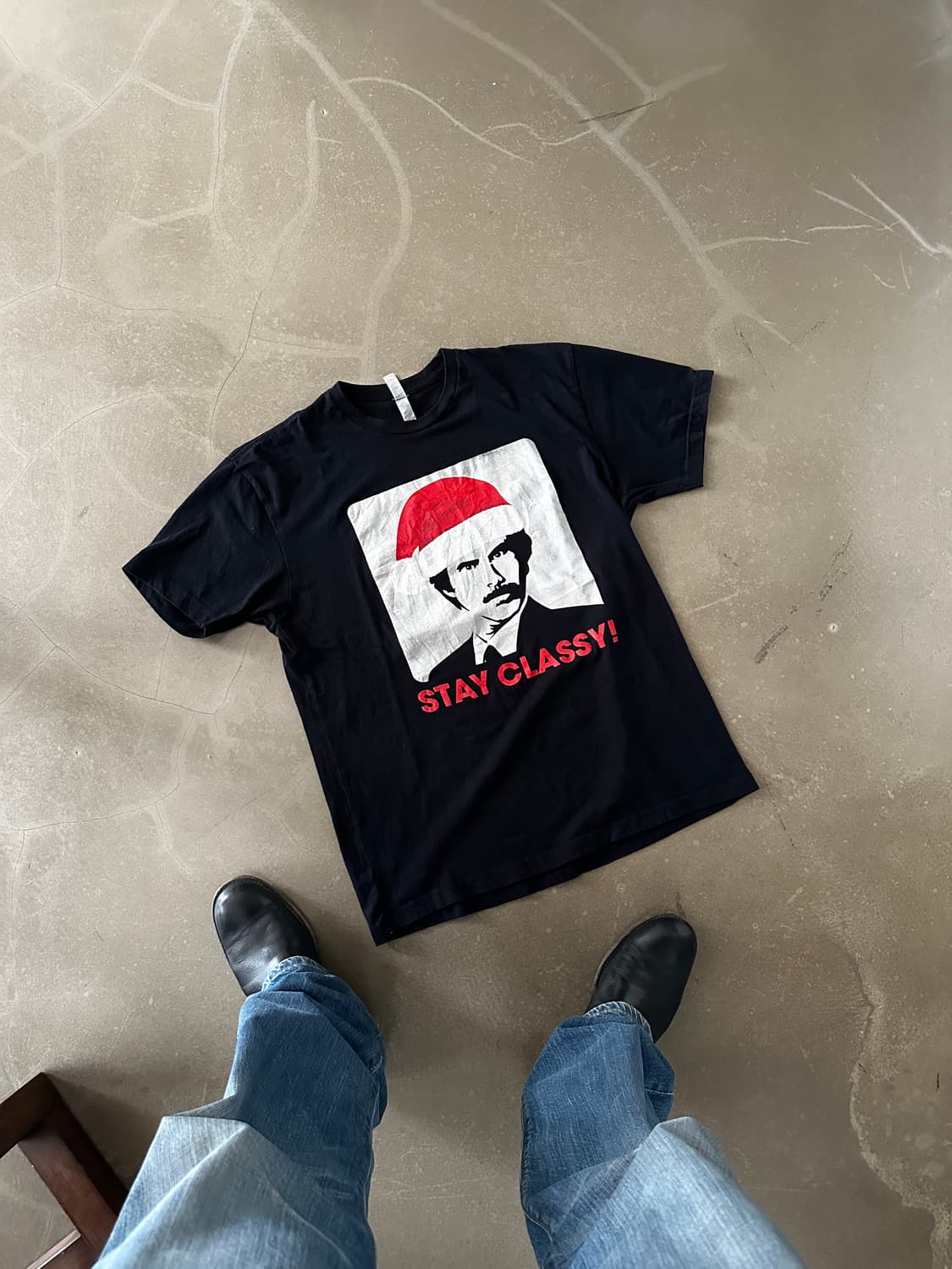 앵커맨 stay classy 그래픽 티셔츠 상품이미지4