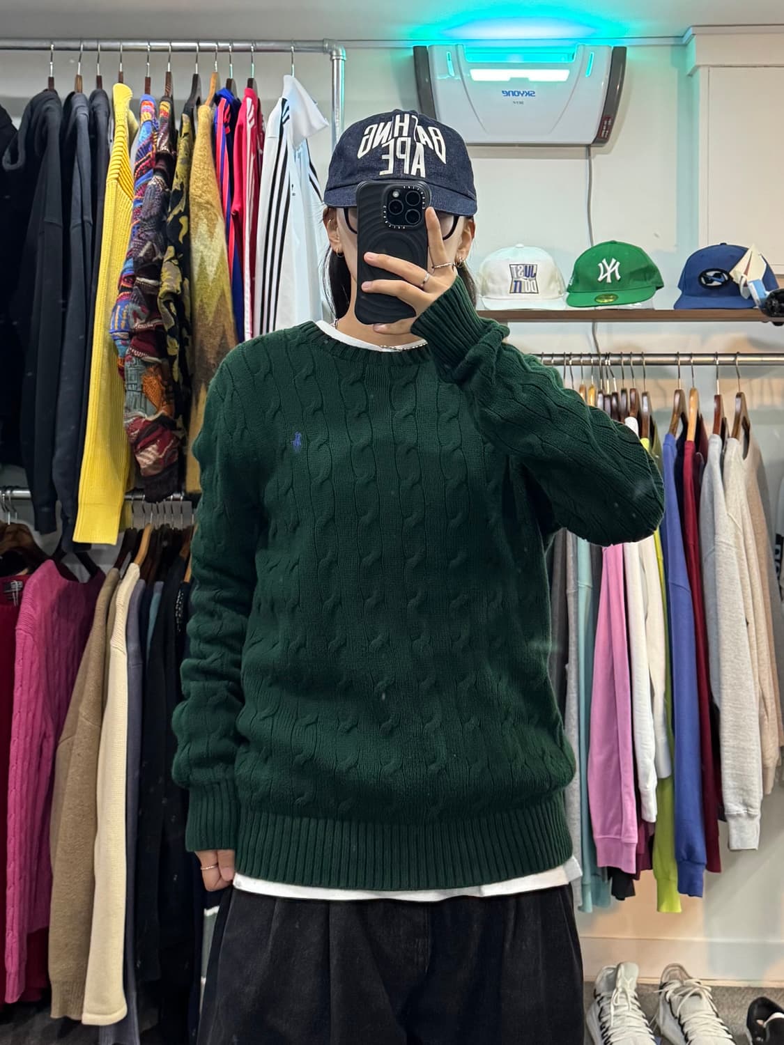 폴로 랄프로렌 꽈배기 니트 상품이미지5