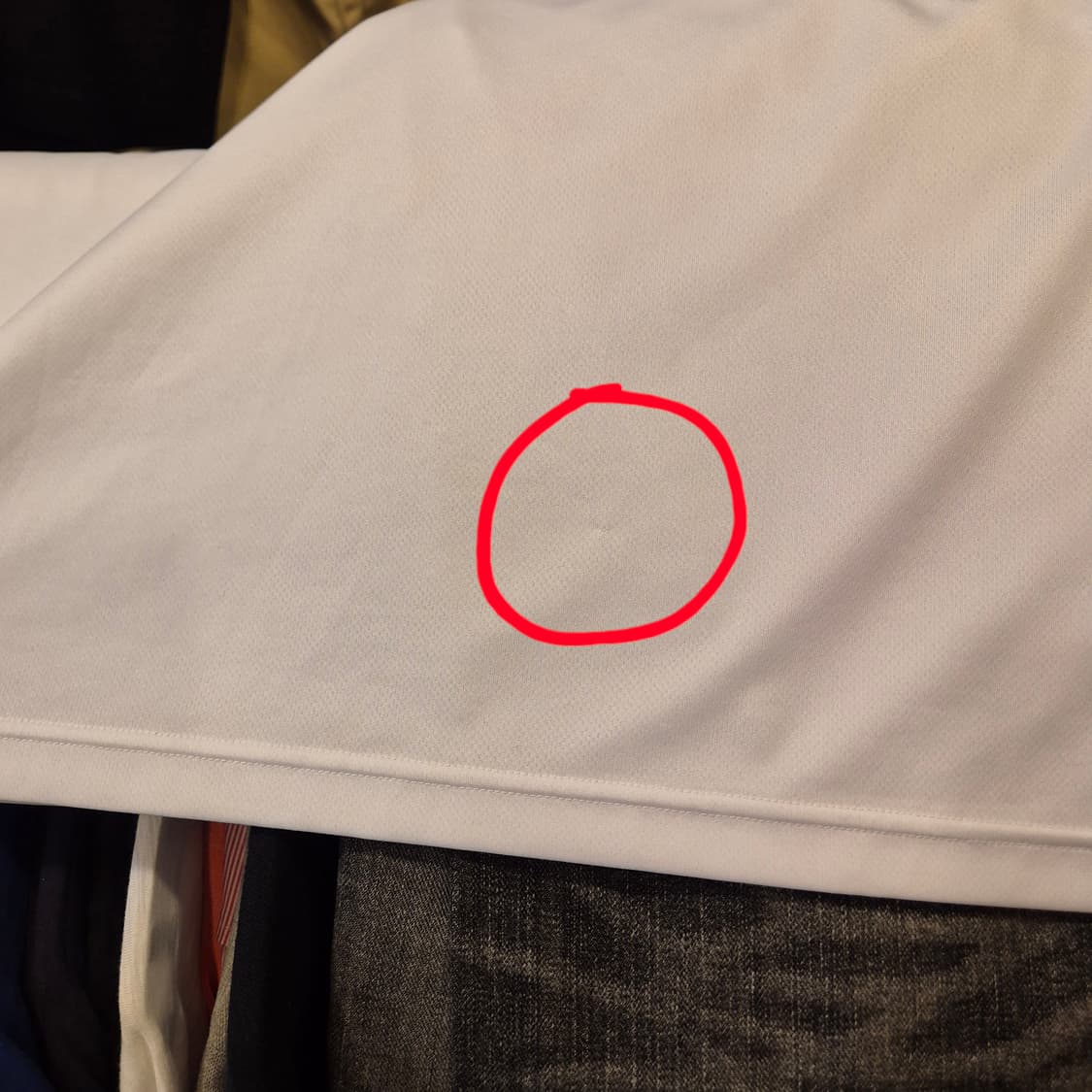 L~XL 데상트 화이트 기능성 반팔카라티셔츠  상품이미지7
